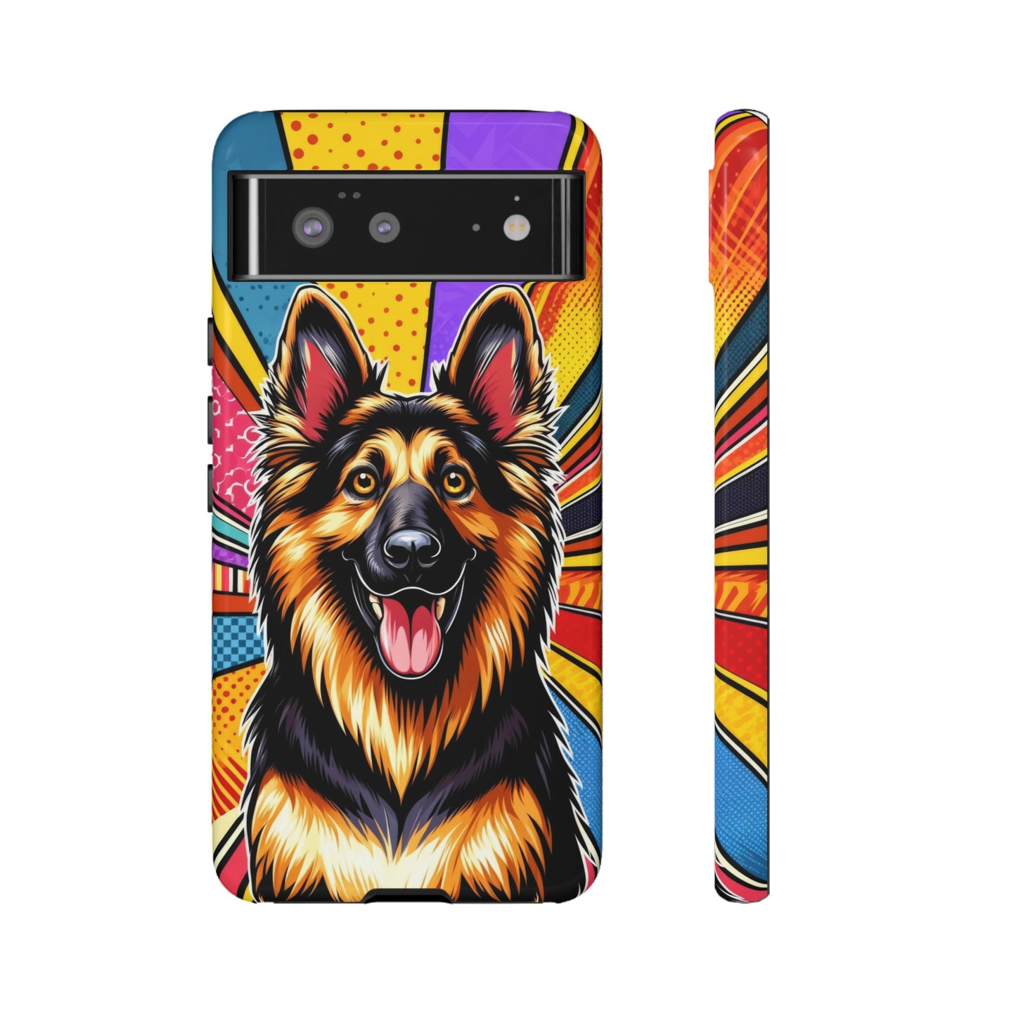 Anime style German Shepherd Phone Case