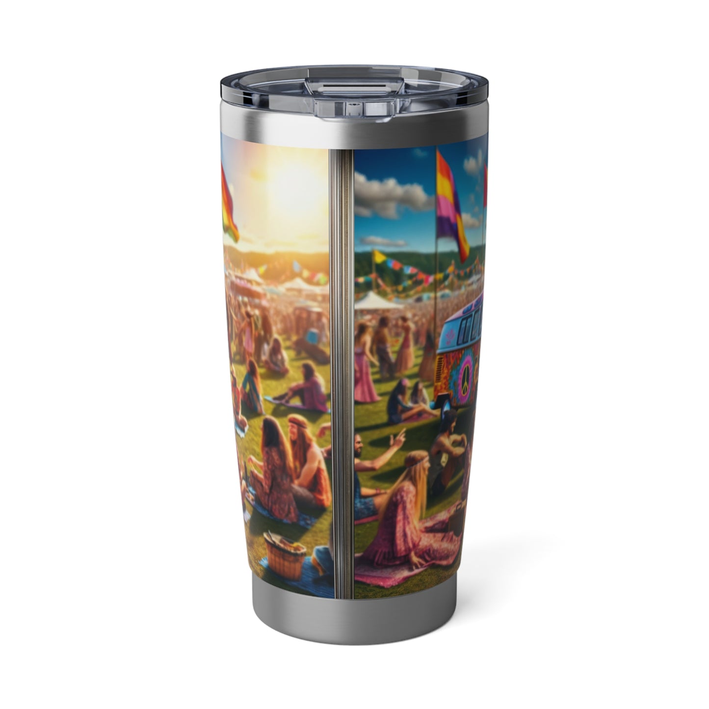 Hippie German Shepherd 20oz Tumbler