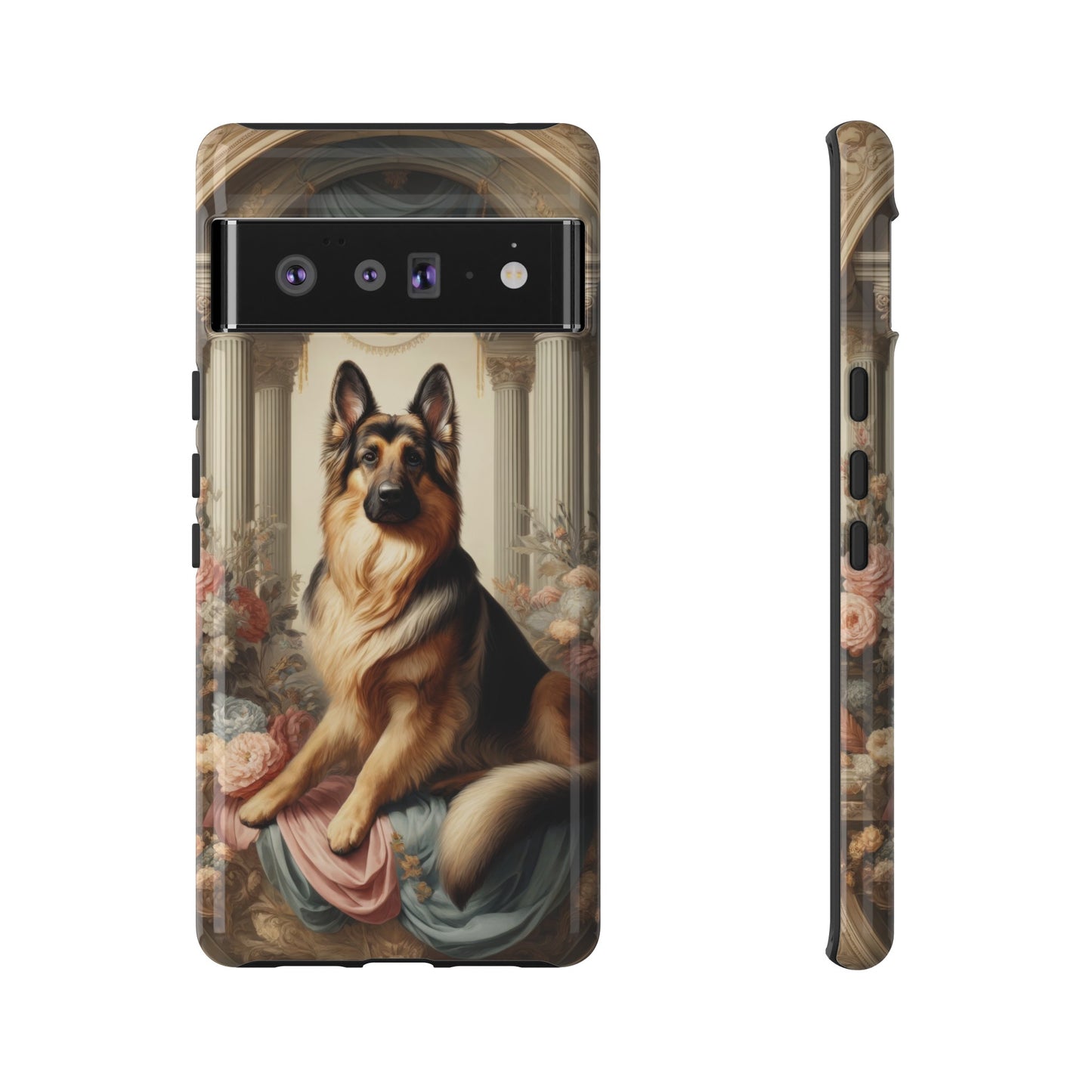 Neo-classical German Shepherd Phone Case