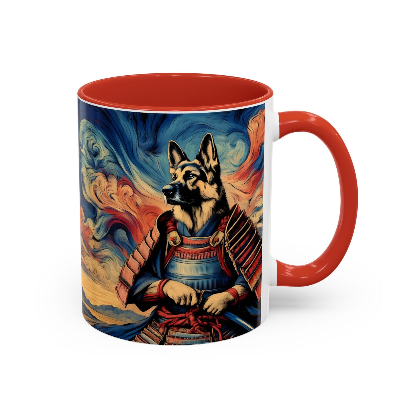 Samurai German Shepherd Coffee Mug