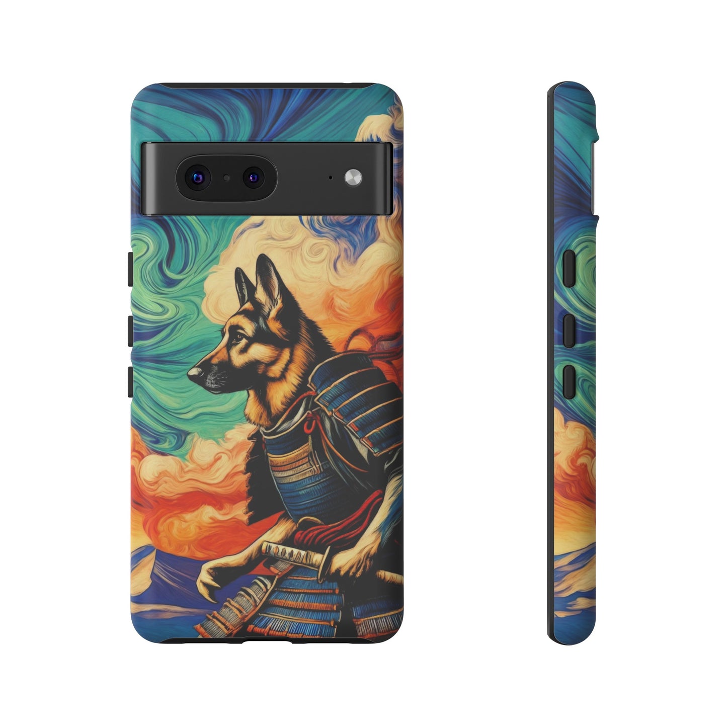 Samurai German Shepherd Phone Case