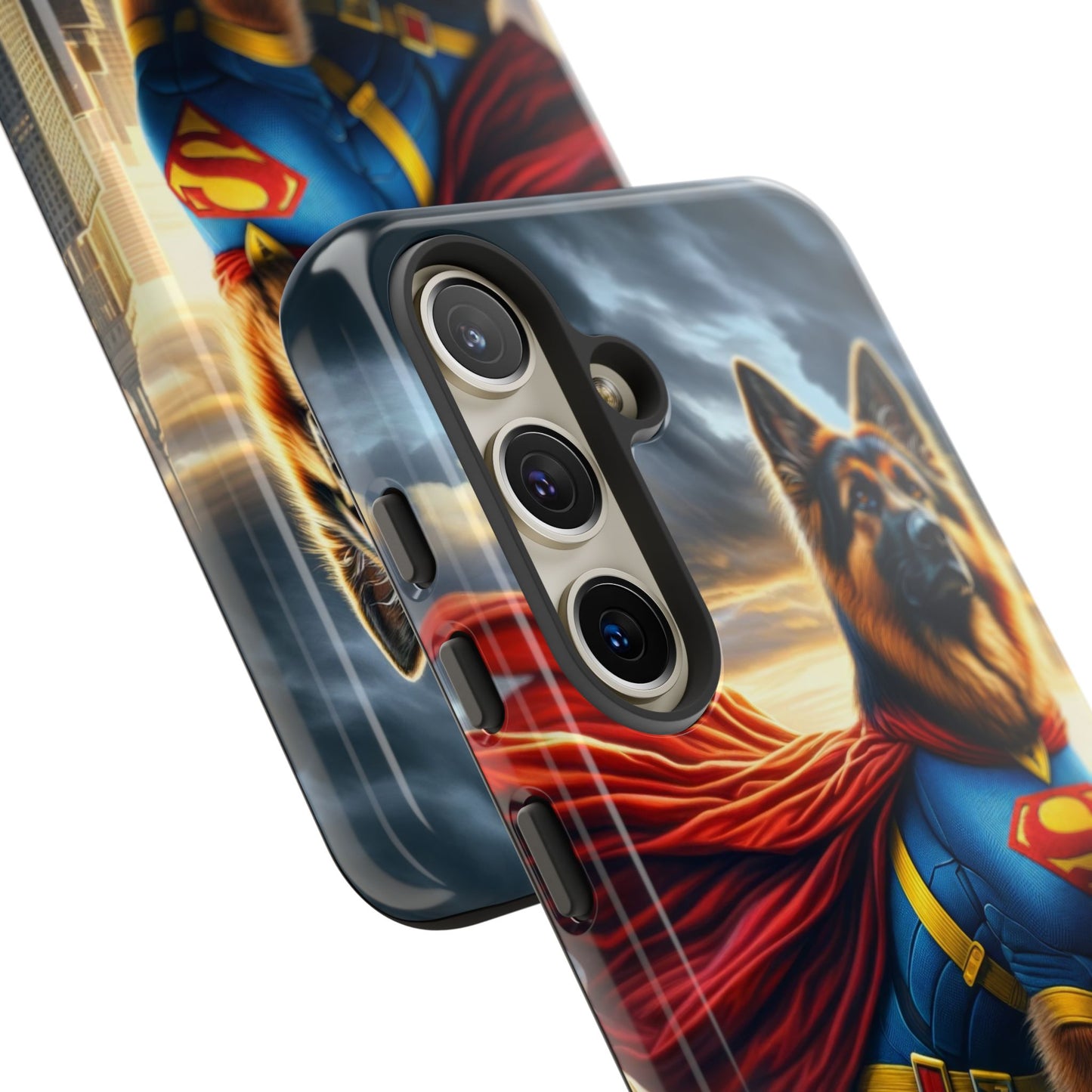 German Shepherd Superhero Phone Case