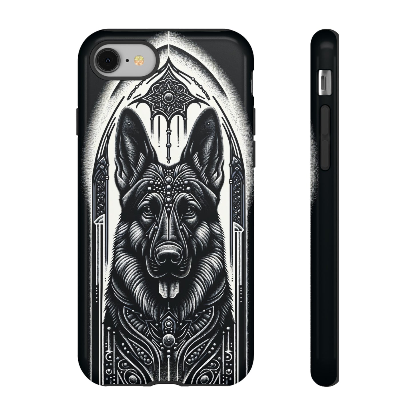 Futuristic German Shepherd Phone Case