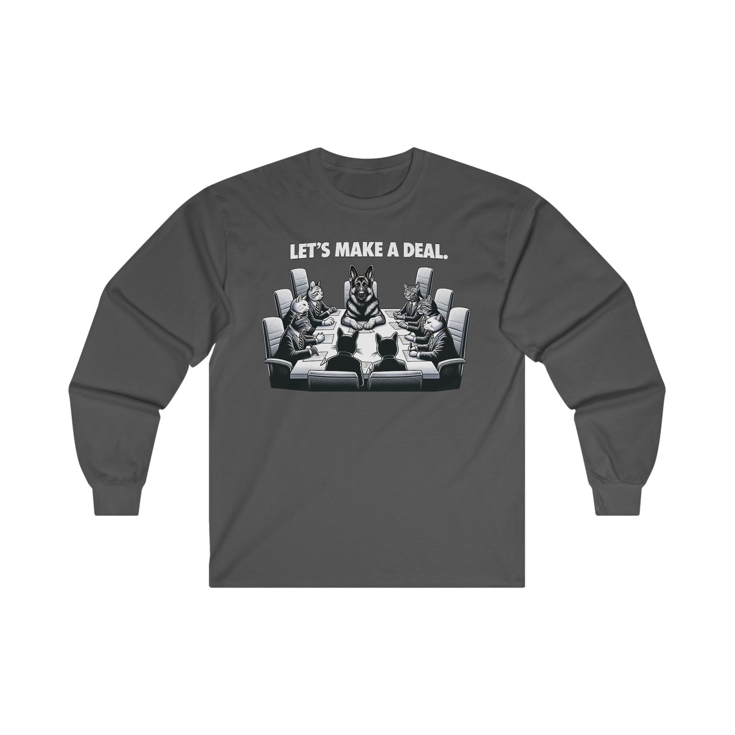 Lets Make a Deal Long Sleeve Shirt (20 colors) (German Shepherd)