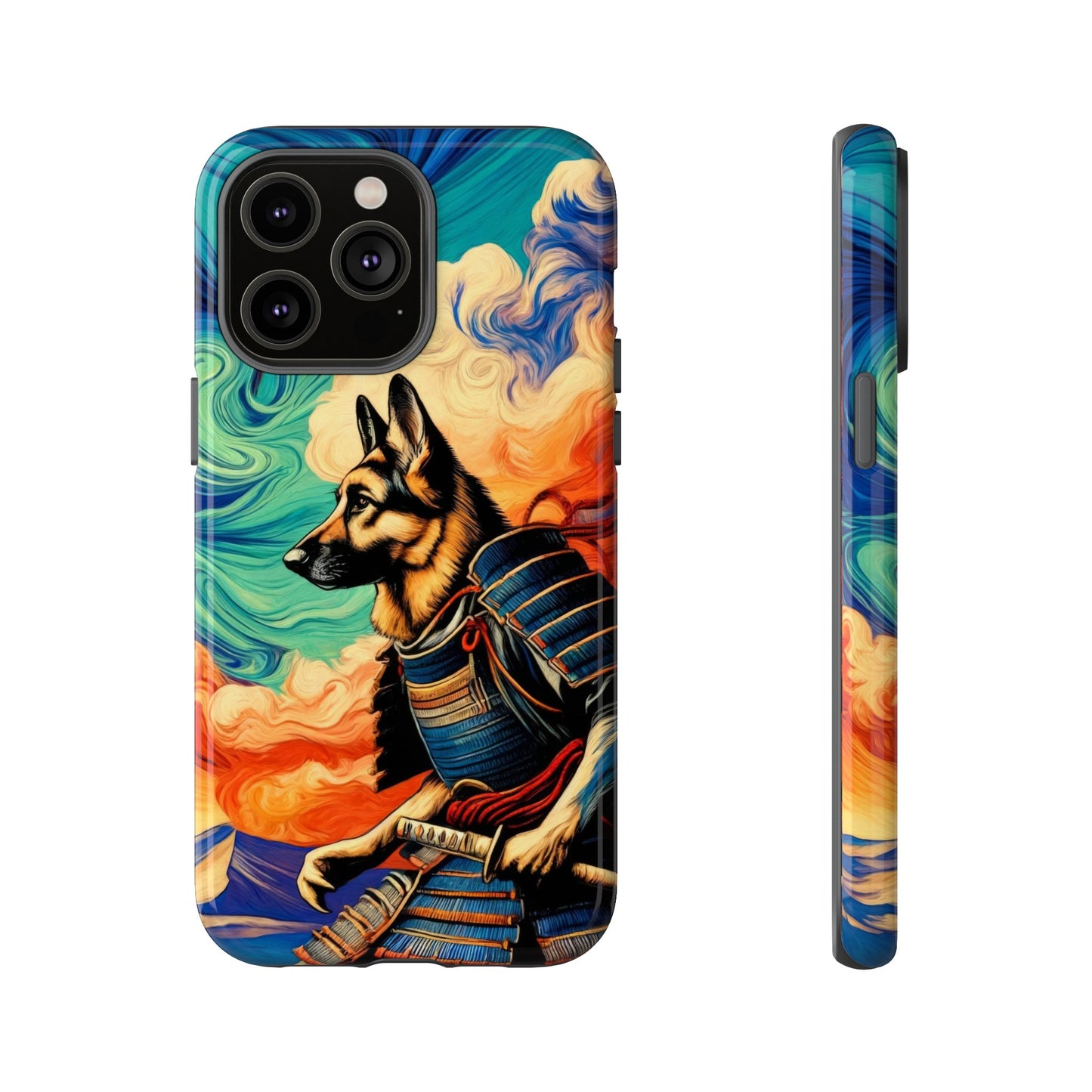 Samurai German Shepherd Phone Case