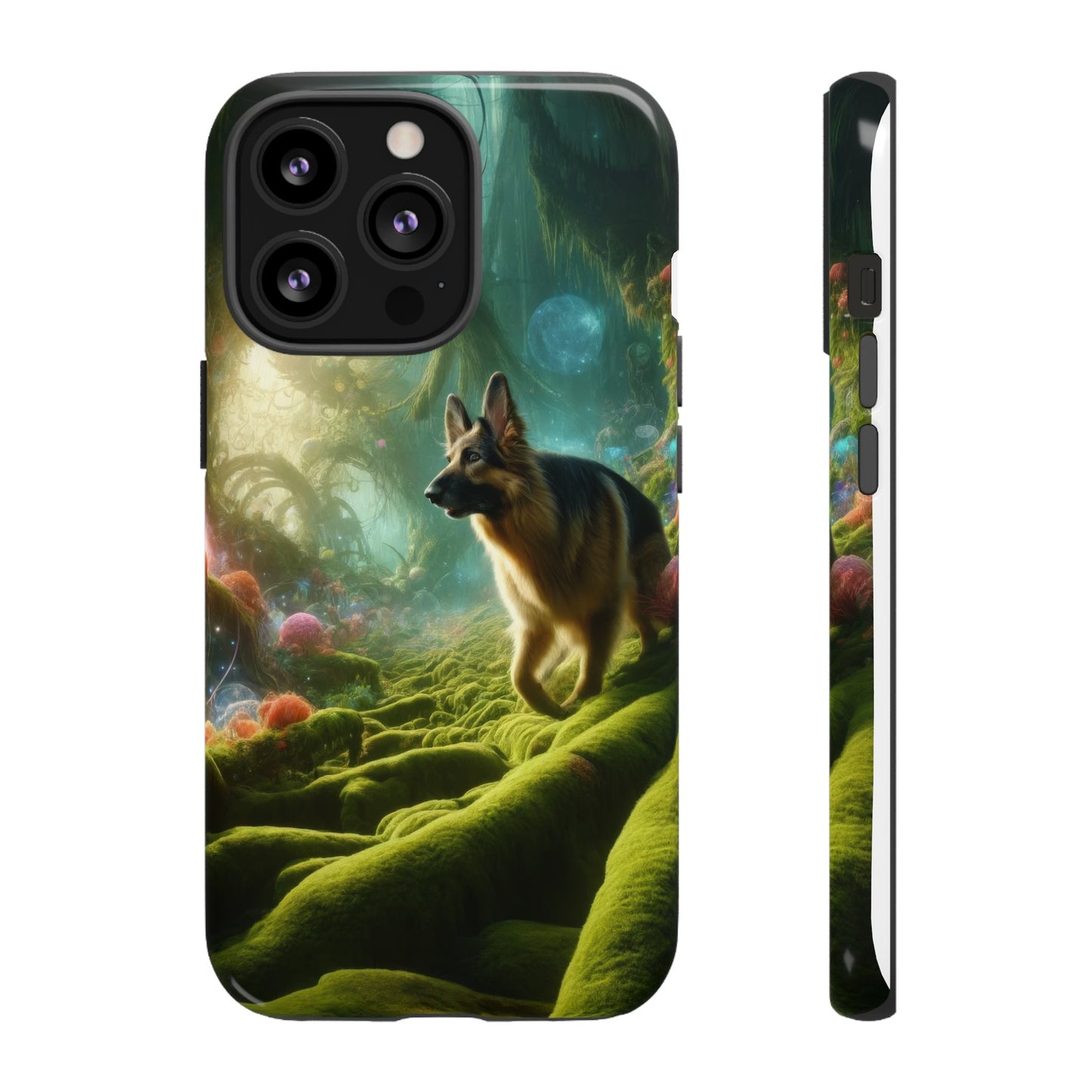 Sci-fi fantasy German Shepherd Phone Case