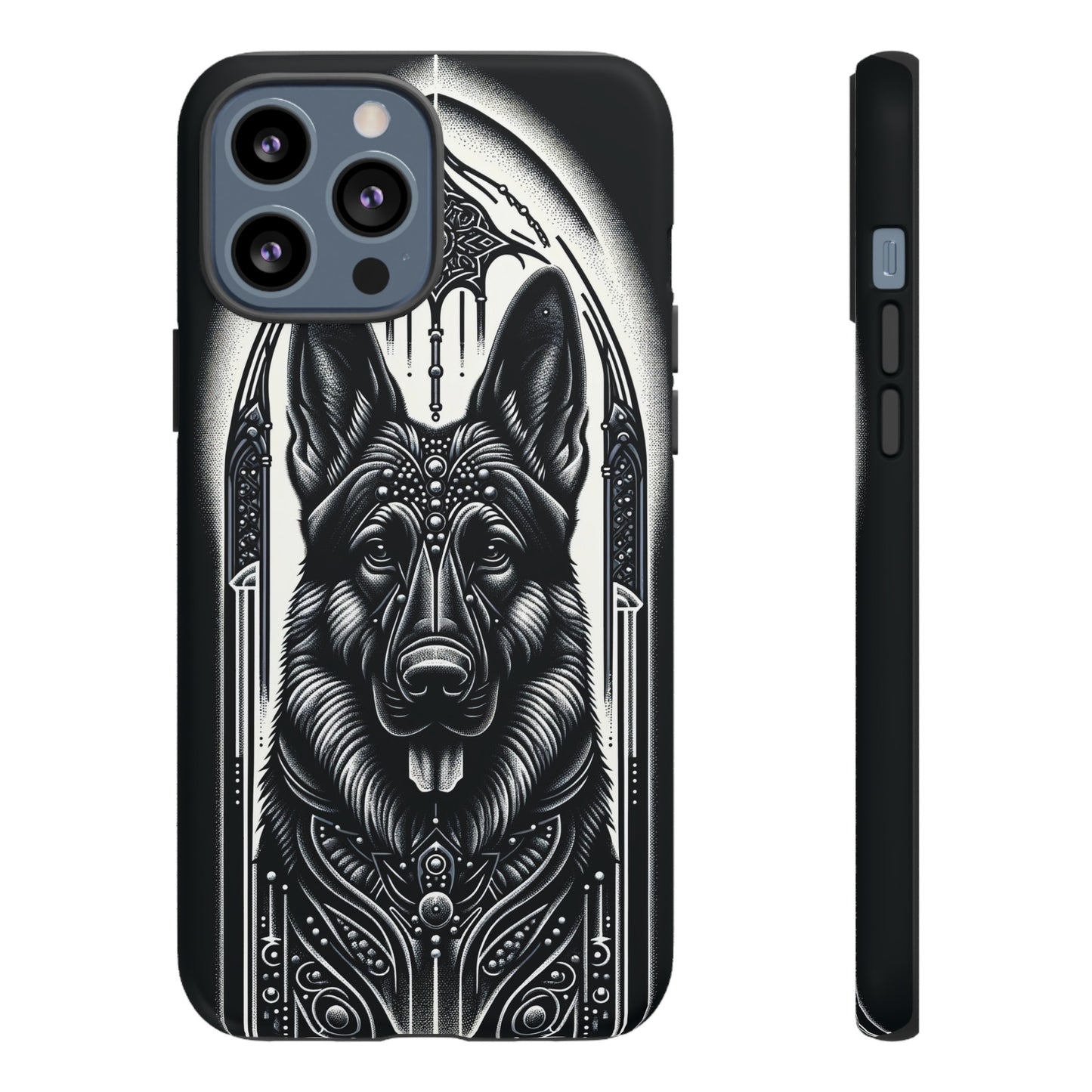 Futuristic German Shepherd Phone Case