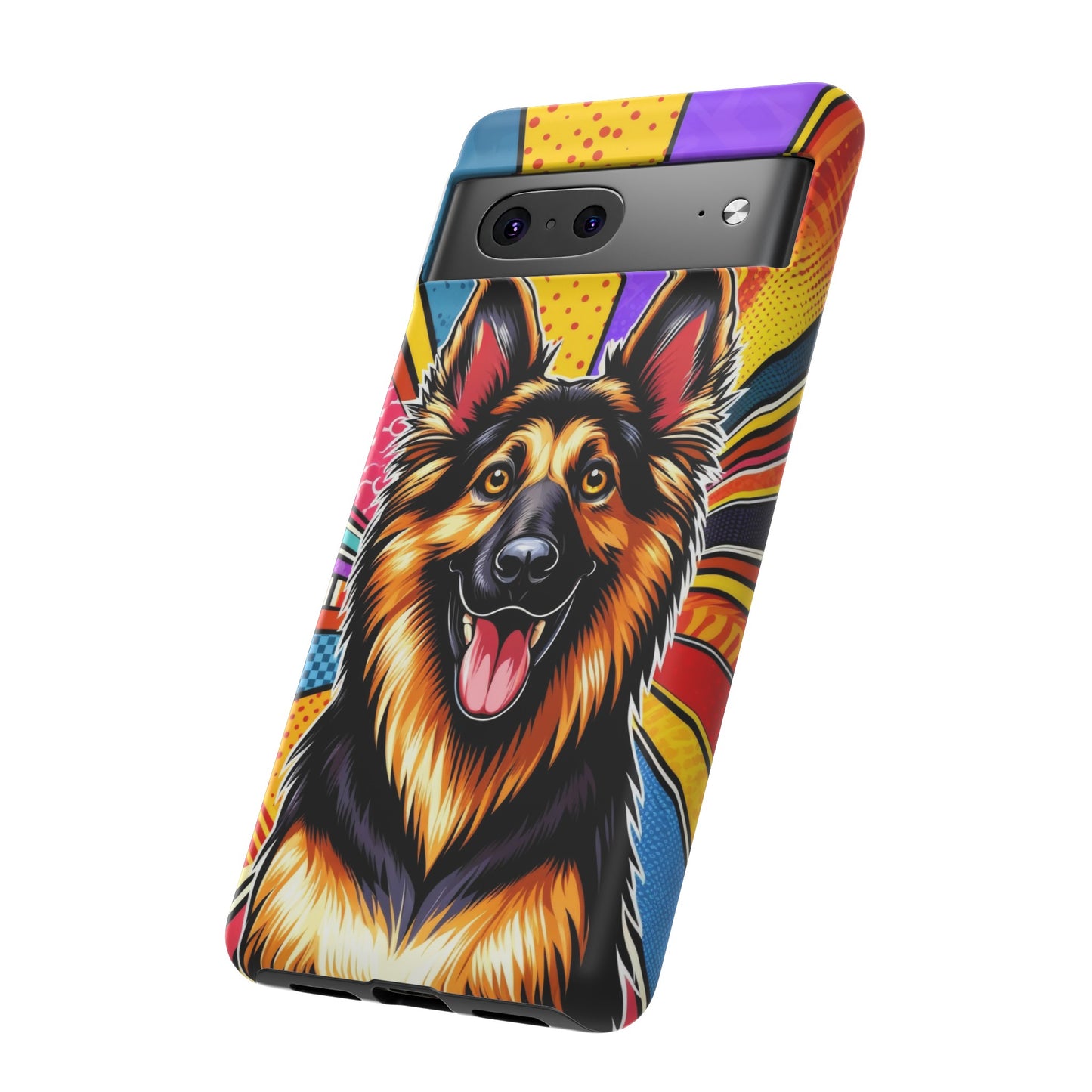 Anime style German Shepherd Phone Case