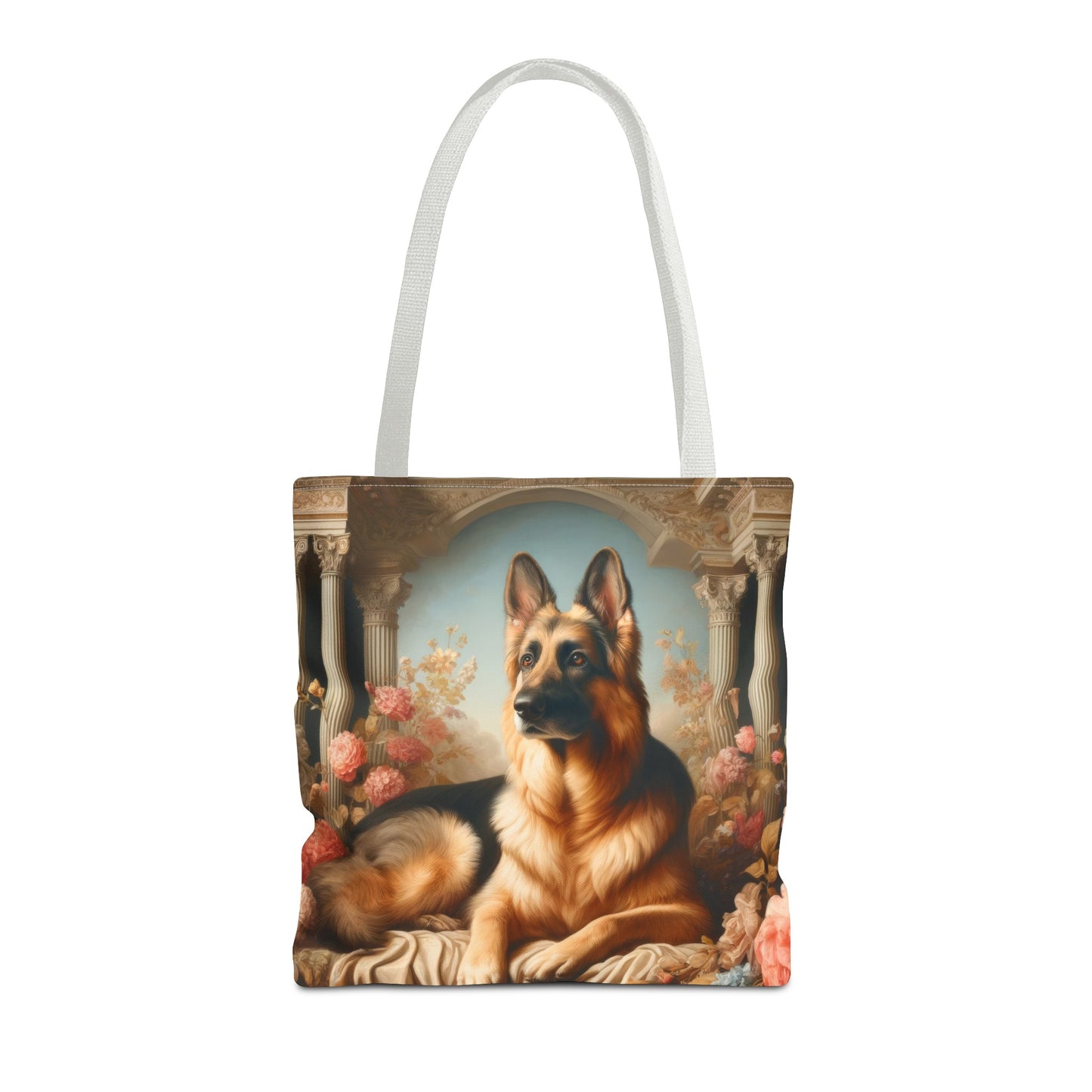 Neo-classical German Shepherd Tote Bag