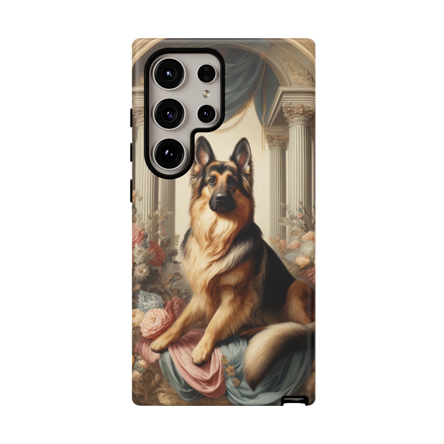 Neo-classical German Shepherd Phone Case