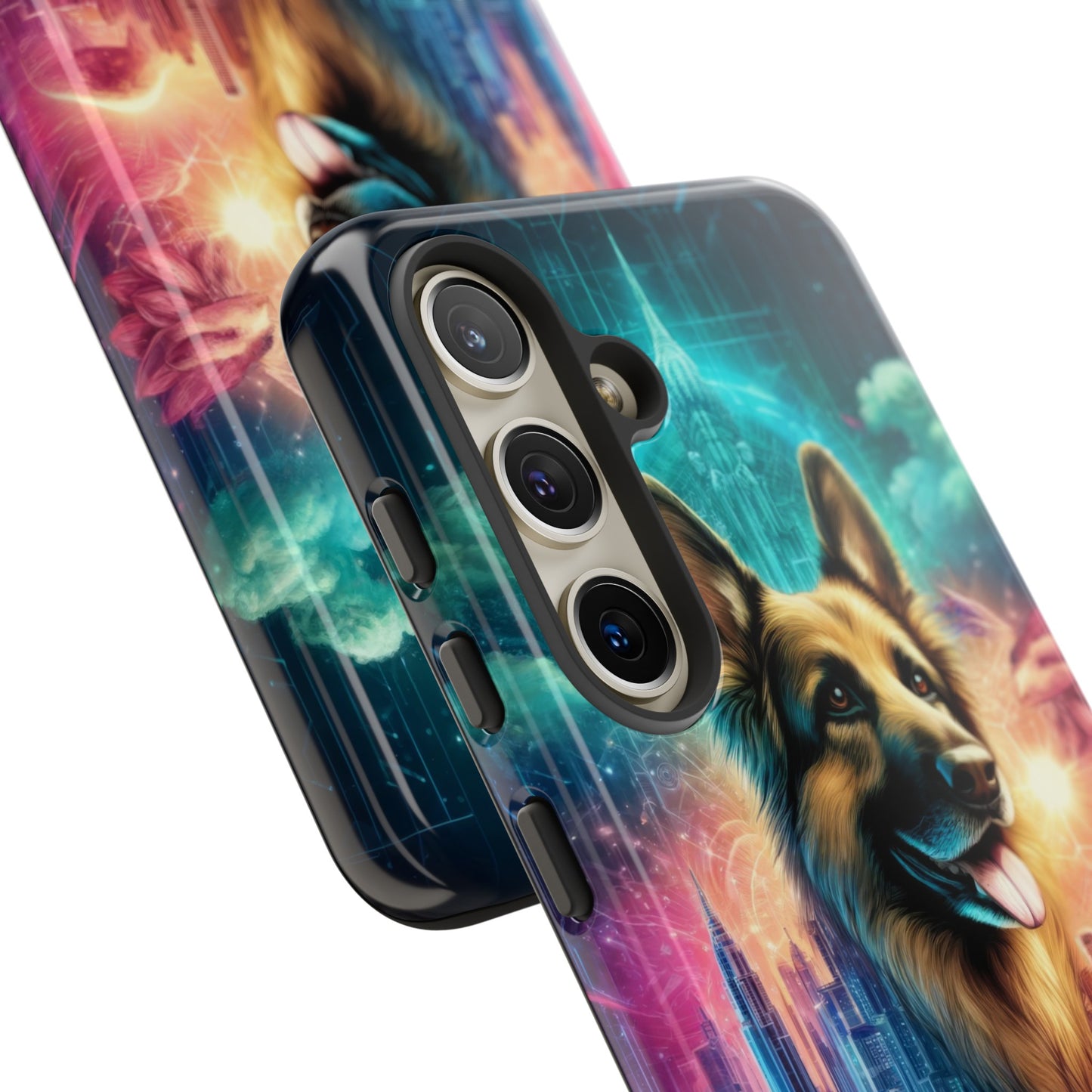 Dreamy fantasy German Shepherd Phone Case