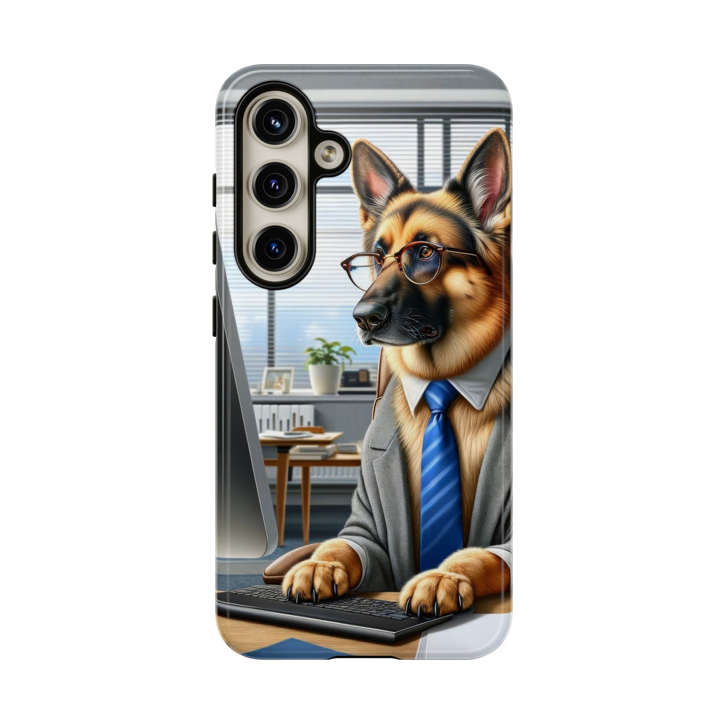 German Shepherd Working Tough Phone Case