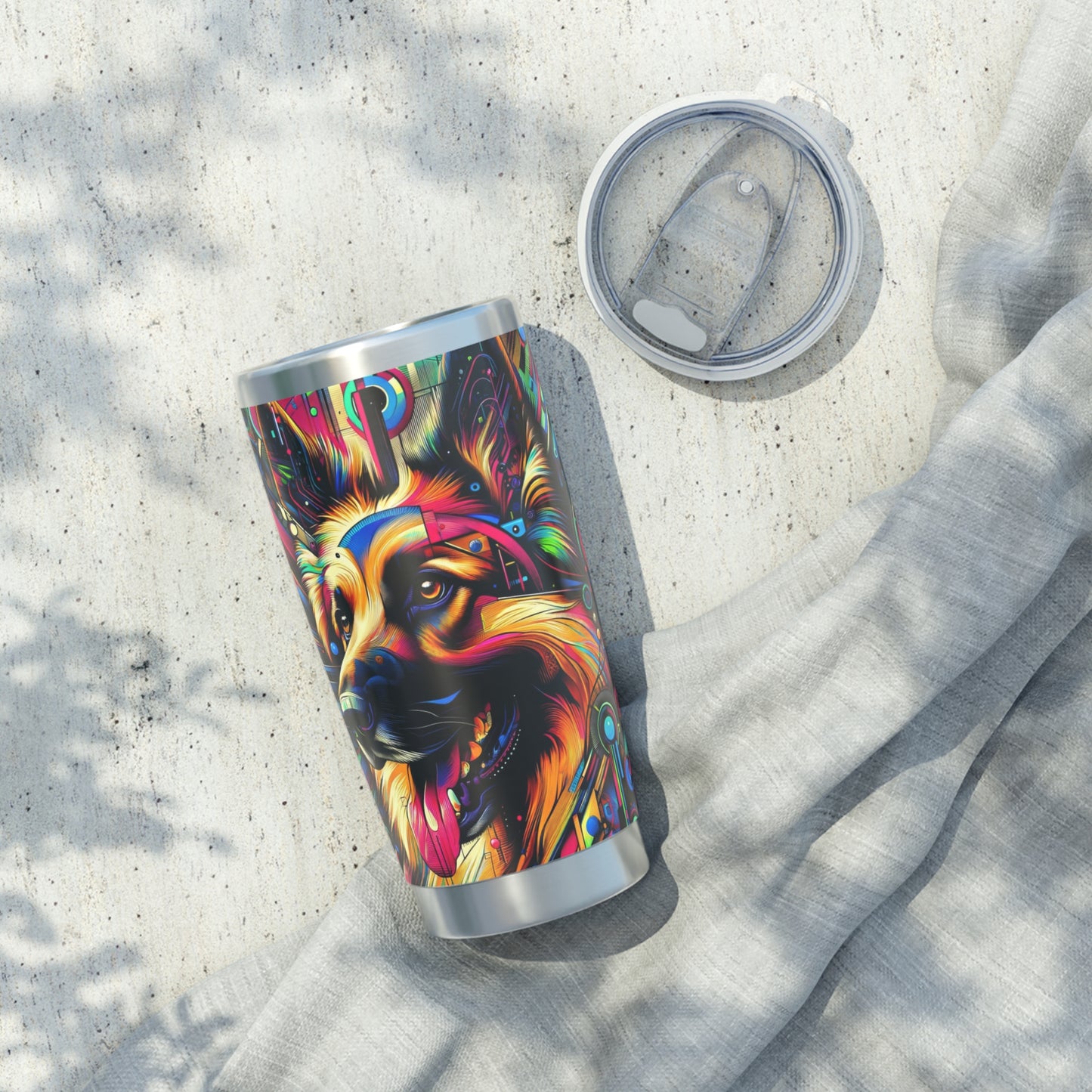 Constructivism and dadaism German Shepherd 20oz Tumbler