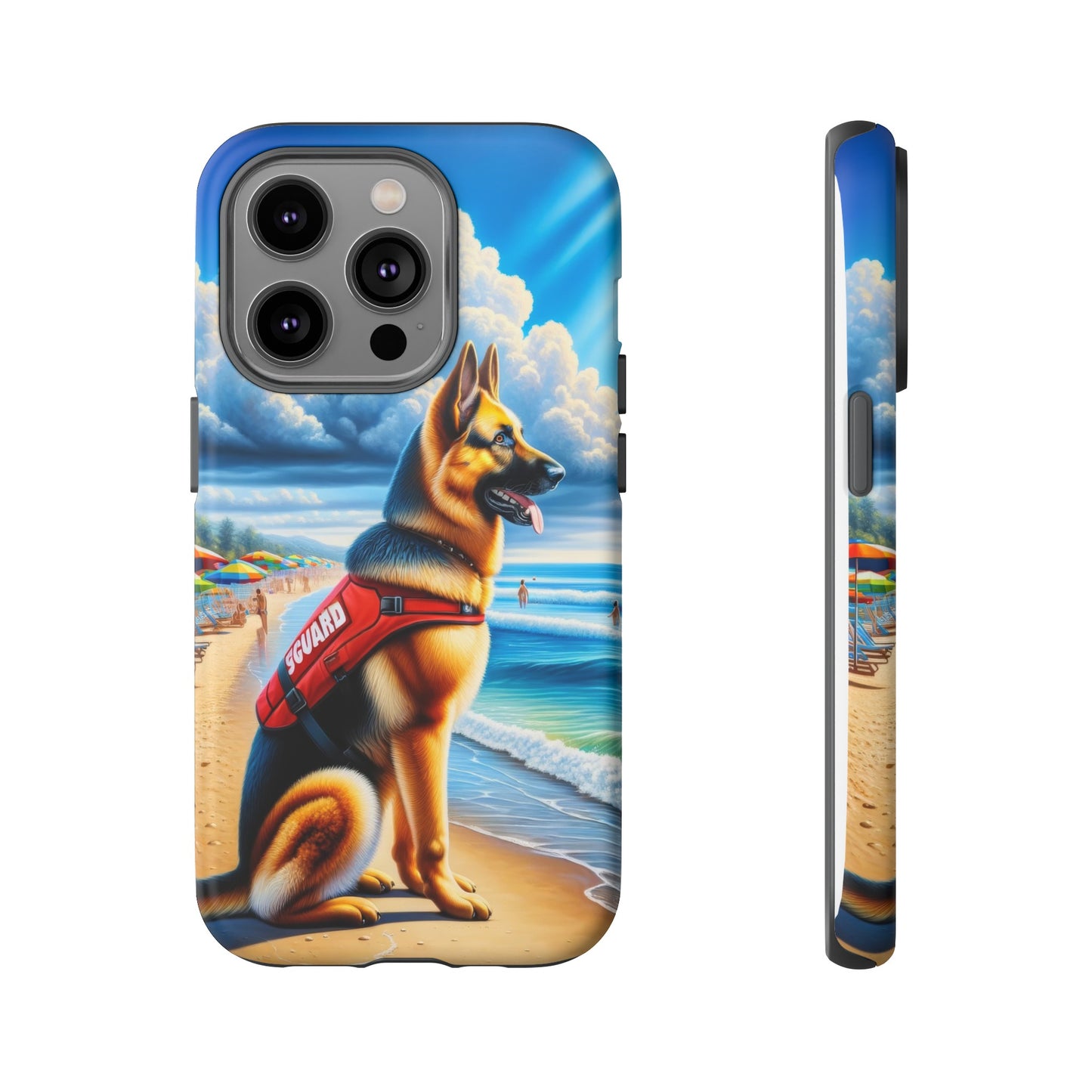 German Shepherd Lifeguard Phone Case