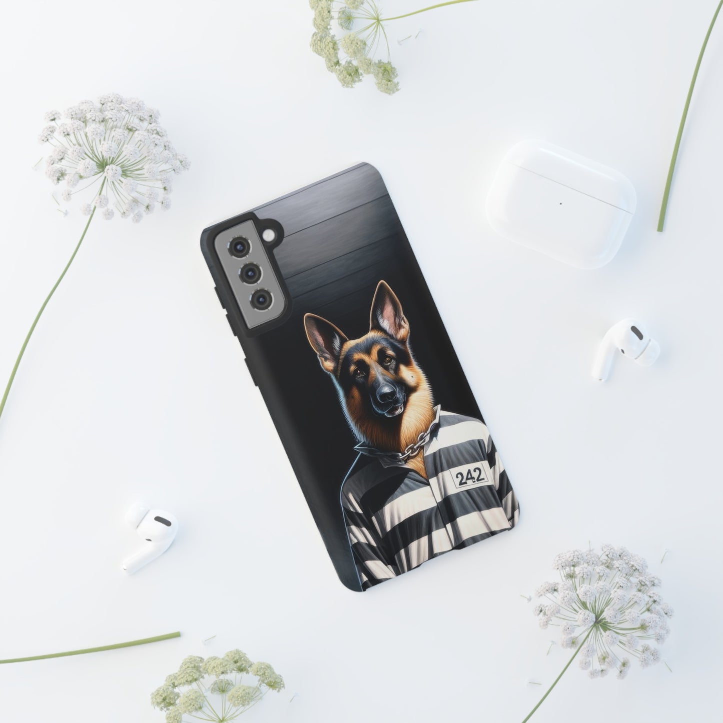 German Shepherd as a Prisoner Phone Case