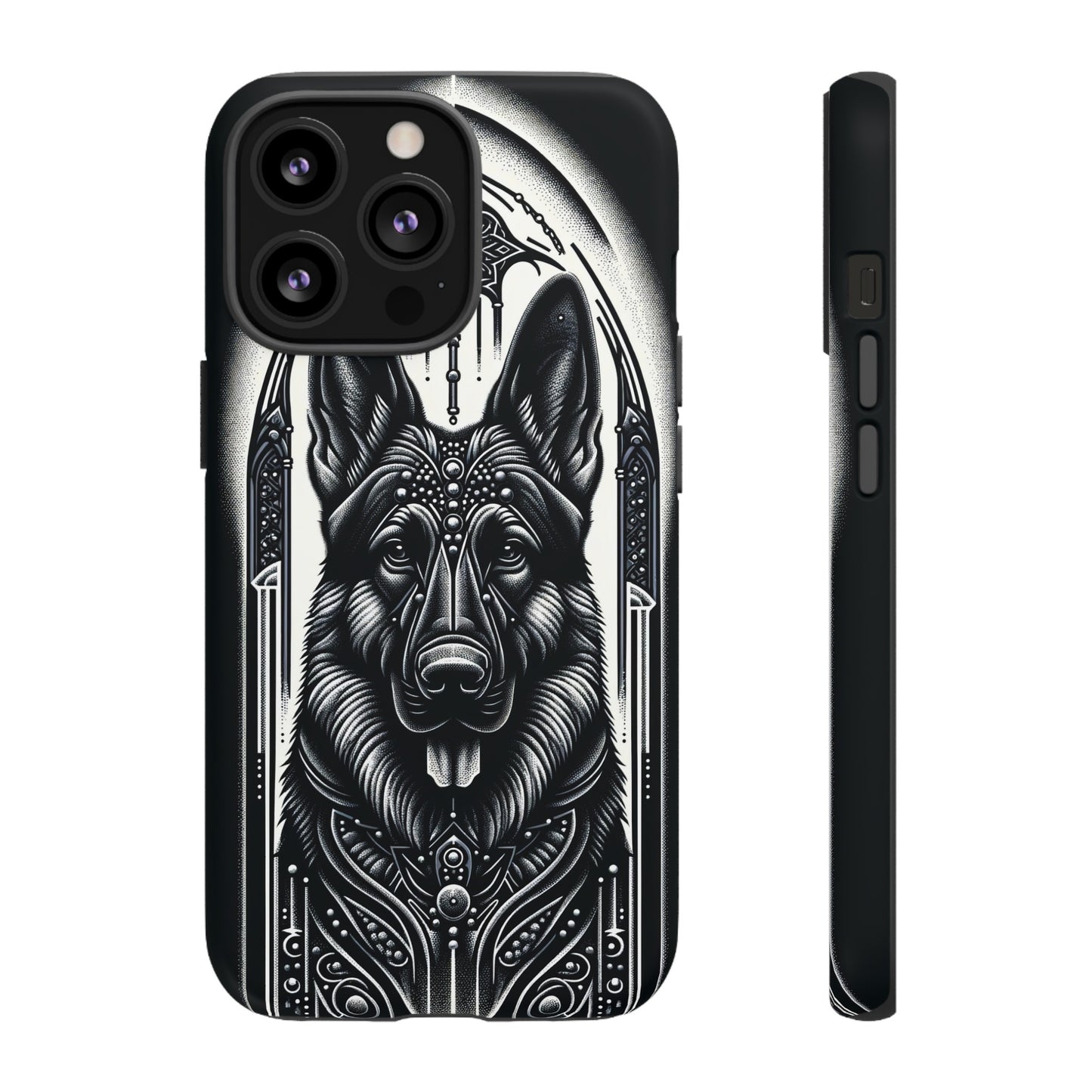 Futuristic German Shepherd Phone Case