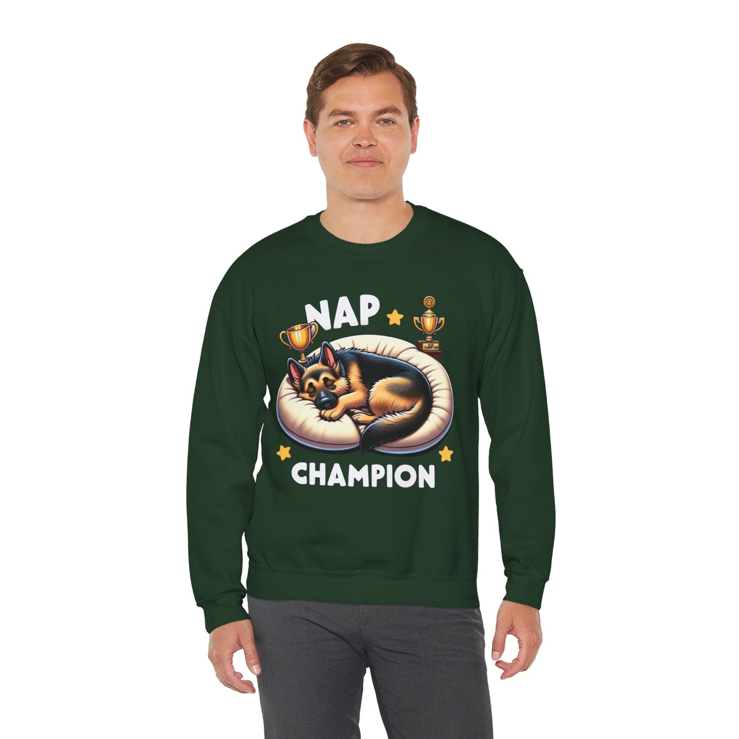 Nap Champion Sweatshirt (10 colors) (German Shepherd)