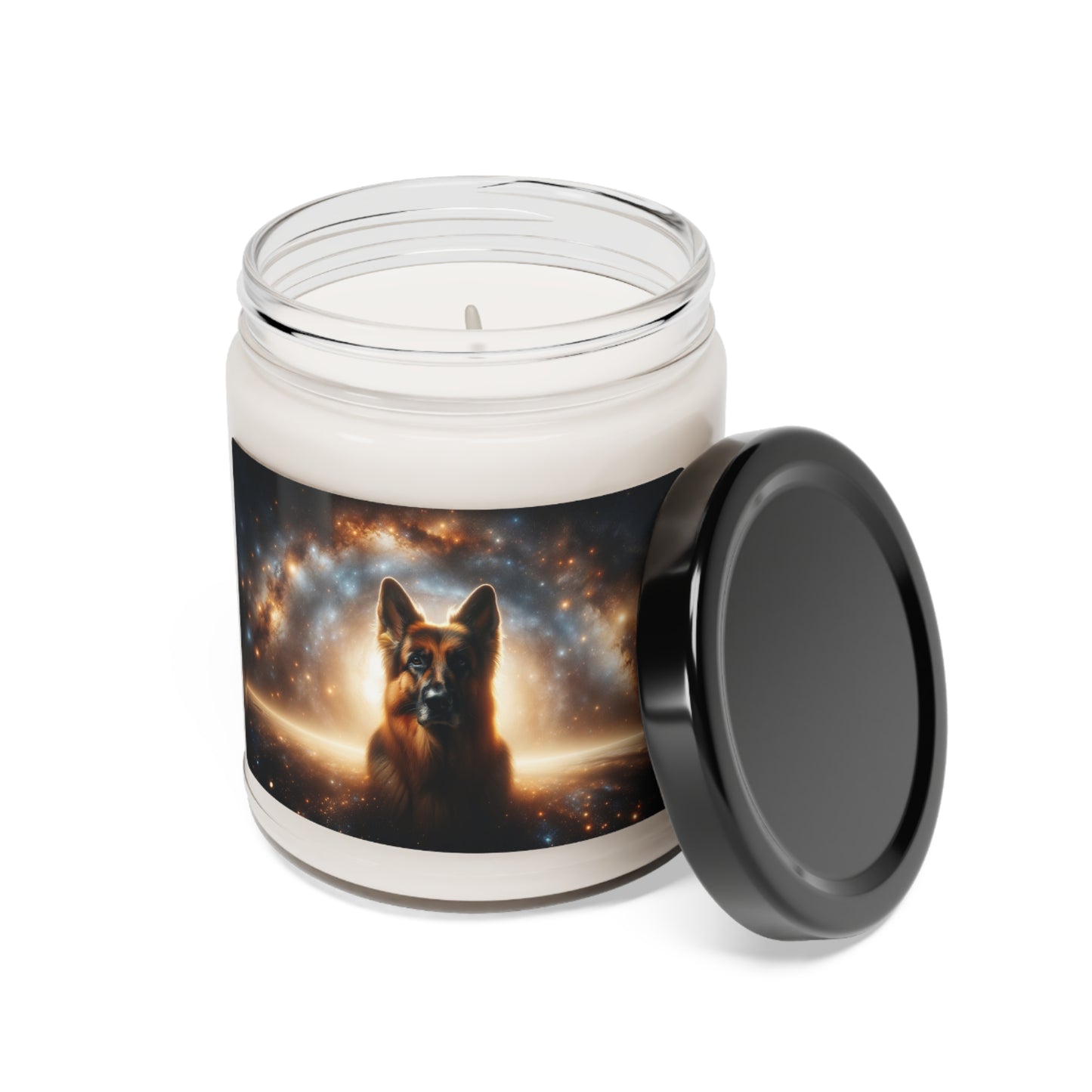 Star German Shepherd Scented Soy Candle, 9oz