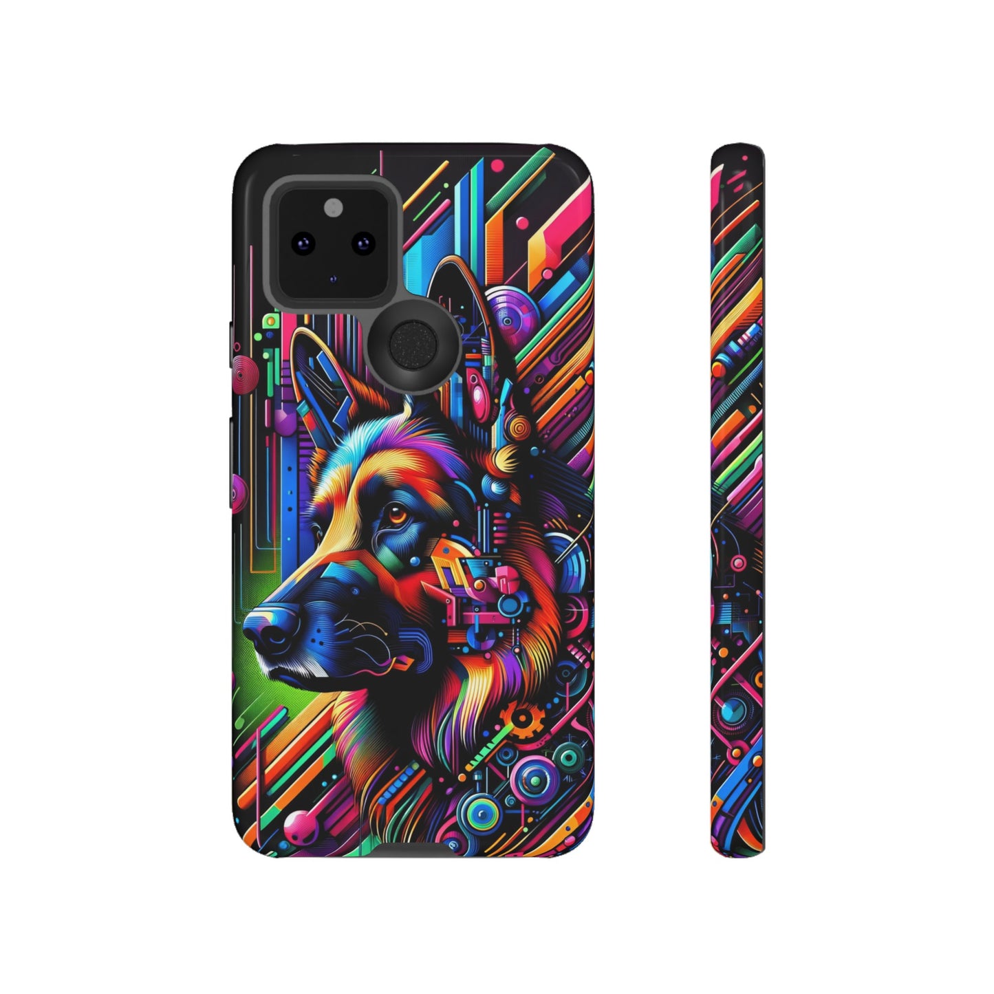 Constructivism and dadaism German Shepherd Phone Case