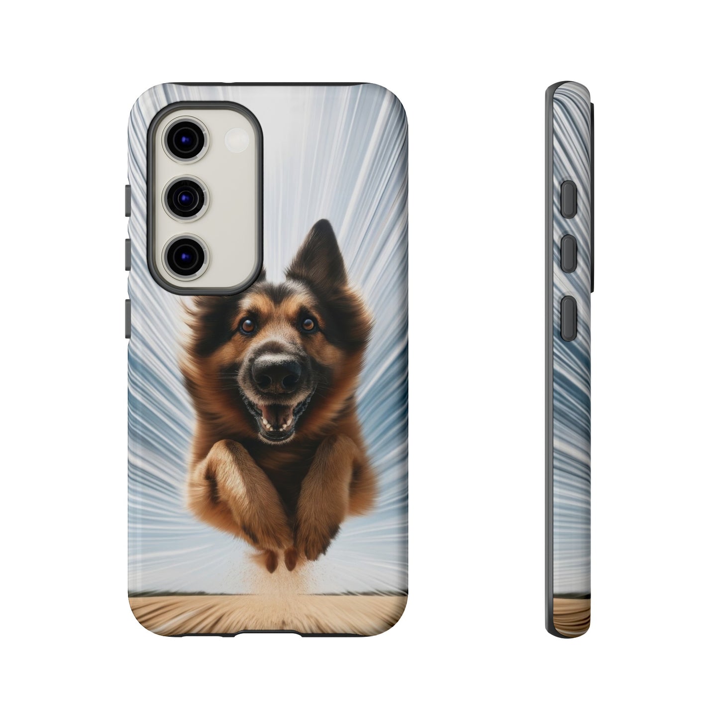 Motion blur German Shepherd Phone Case