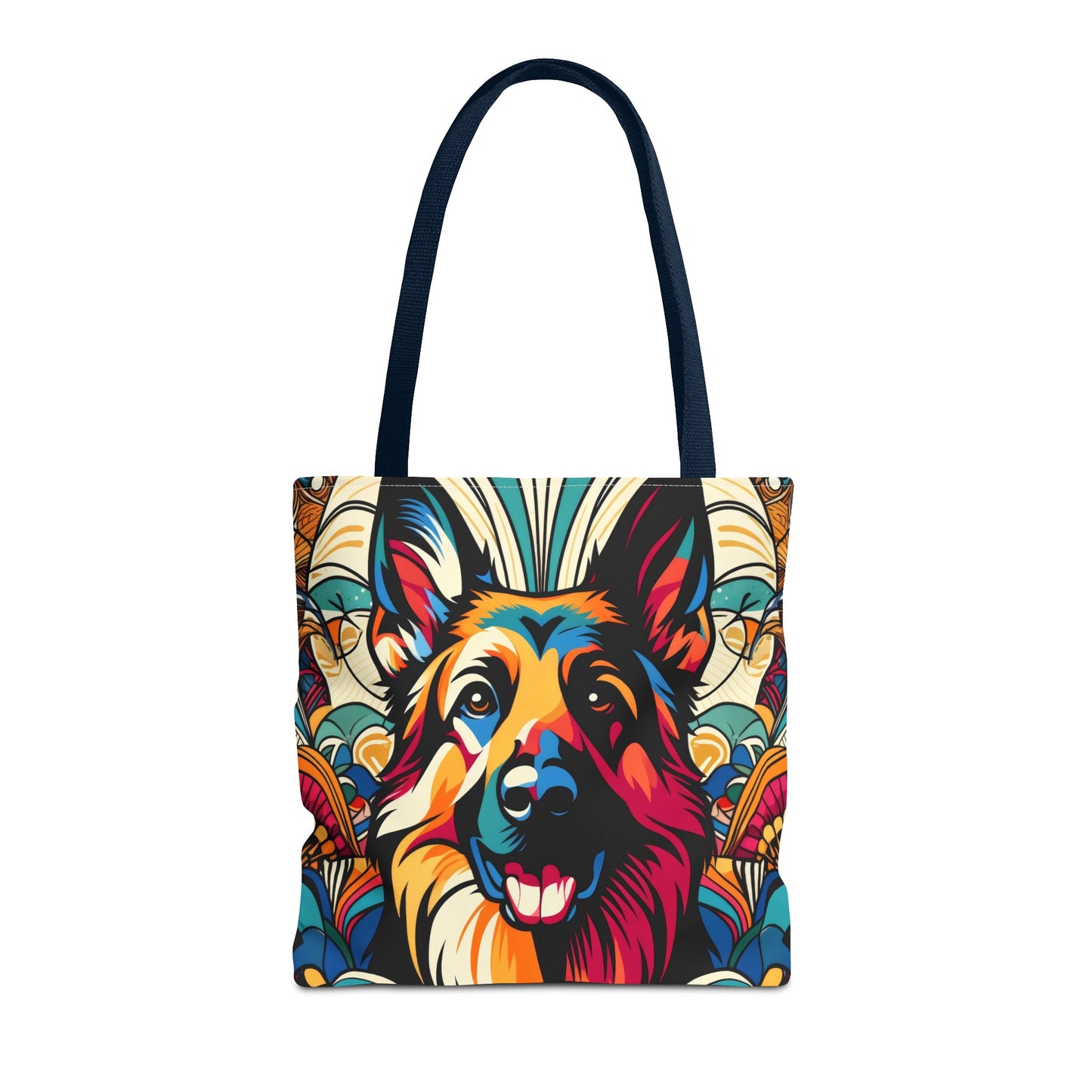 Art German Shepherd Tote Bag