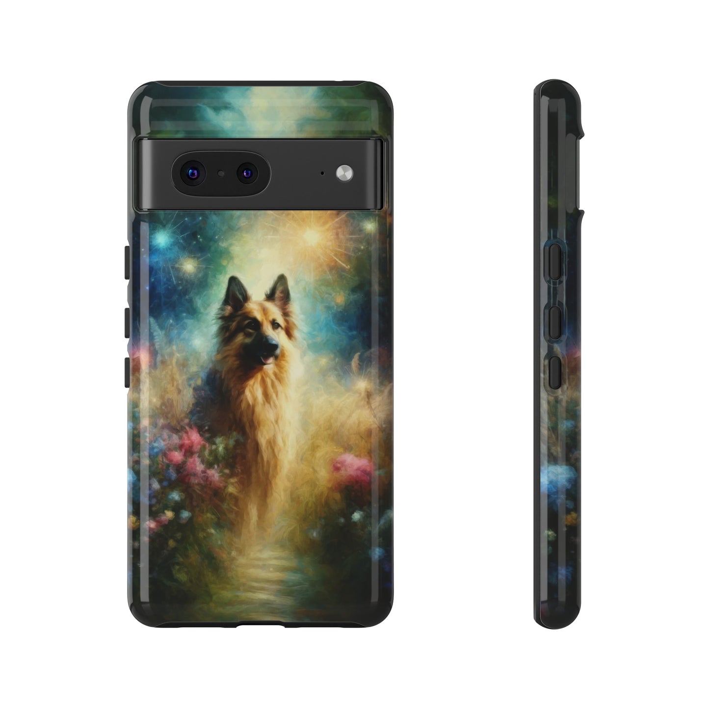 Fairy tale and impressionism German Shepherd Phone Case