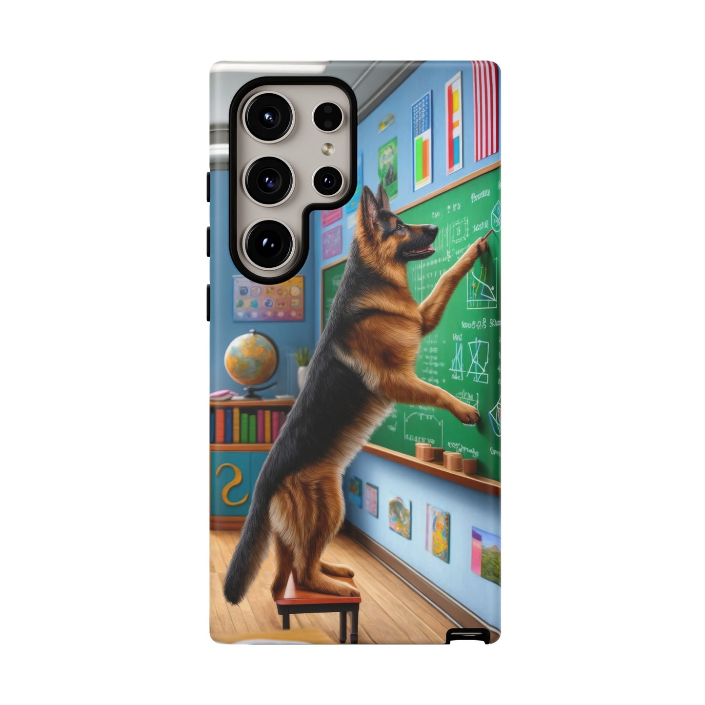 German Shepherd Vacation Phone Case