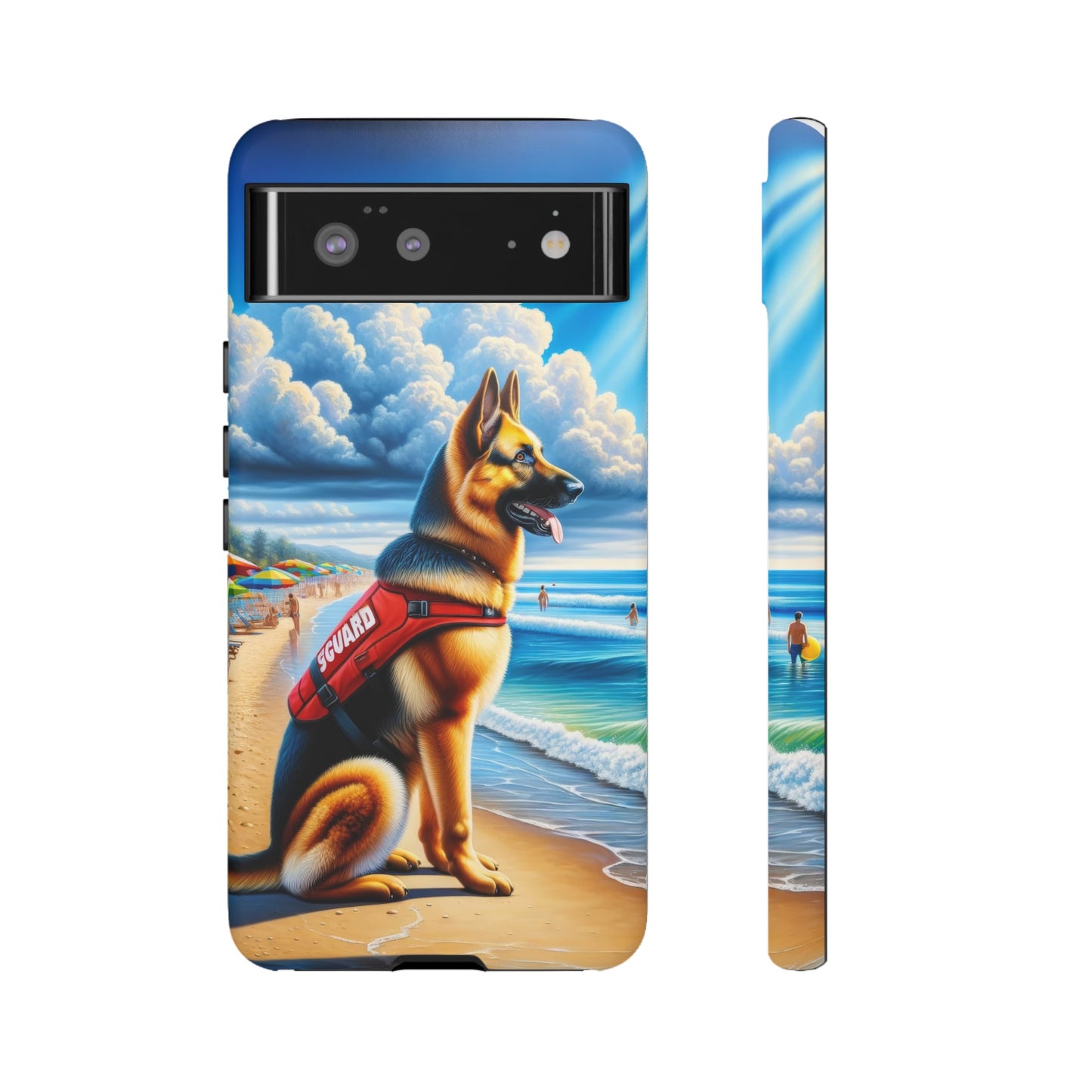 German Shepherd Lifeguard Phone Case