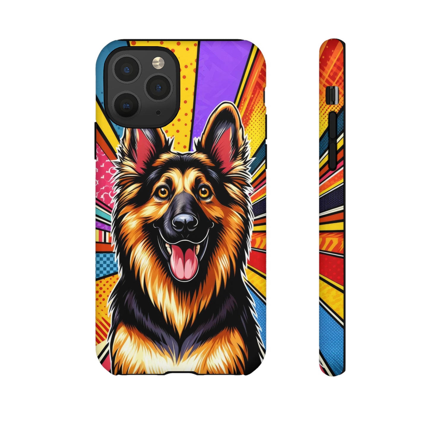 Anime style German Shepherd Phone Case