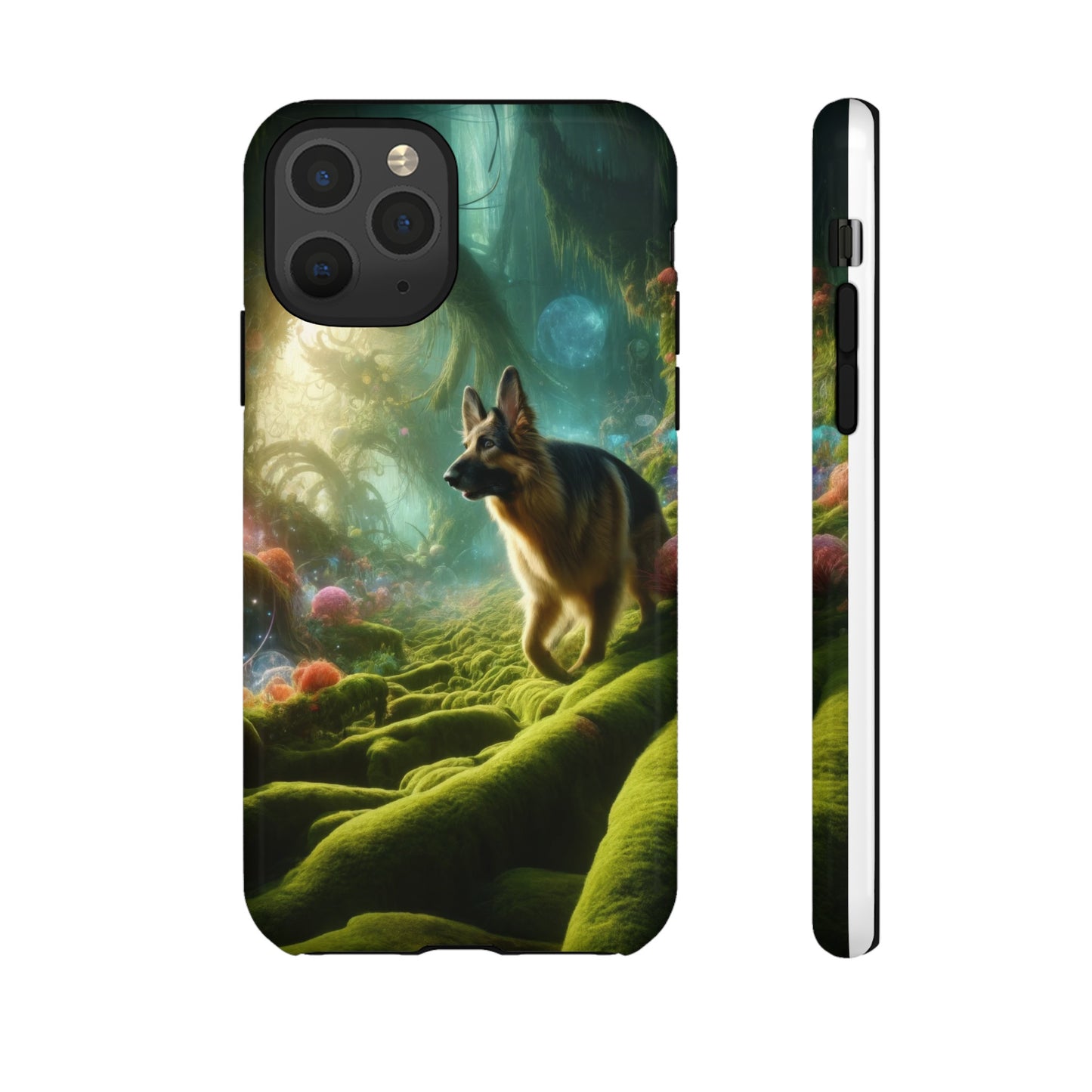 Sci-fi fantasy German Shepherd Phone Case