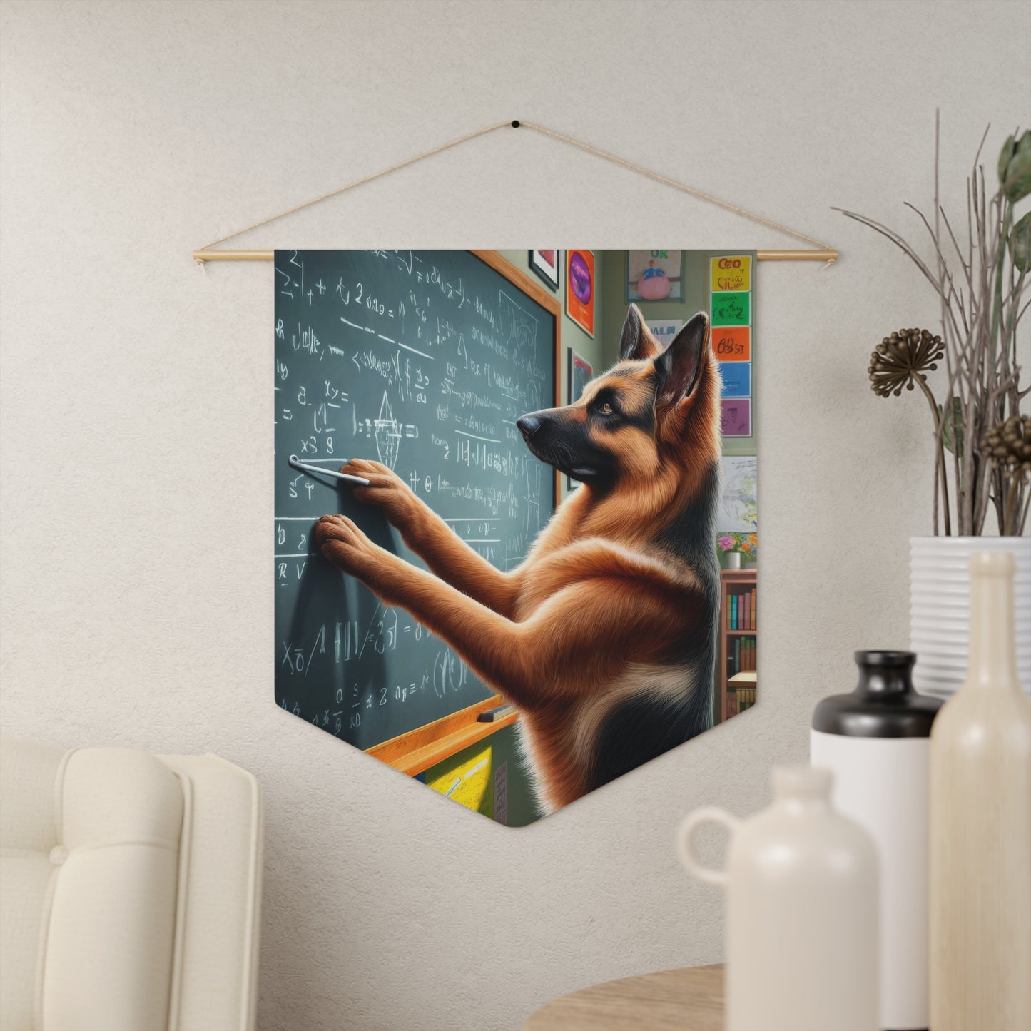 German Shepherd Professor Pennant