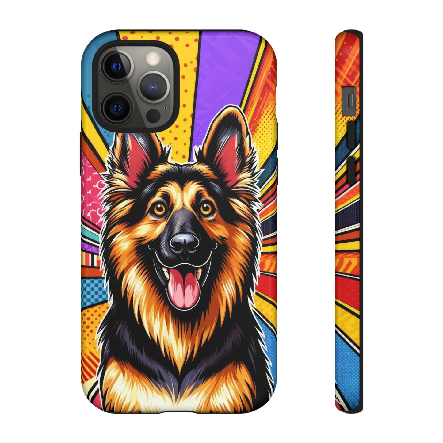 Anime style German Shepherd Phone Case