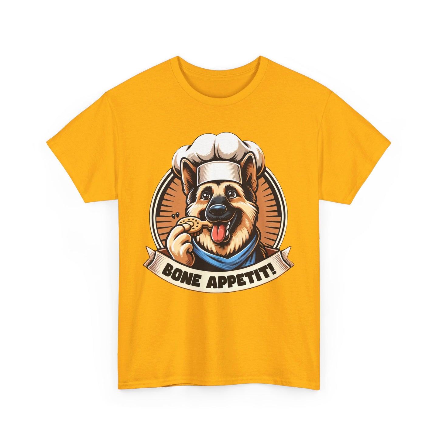 Bone Appetit T-Shirt (13 colors) (German Shepherd)