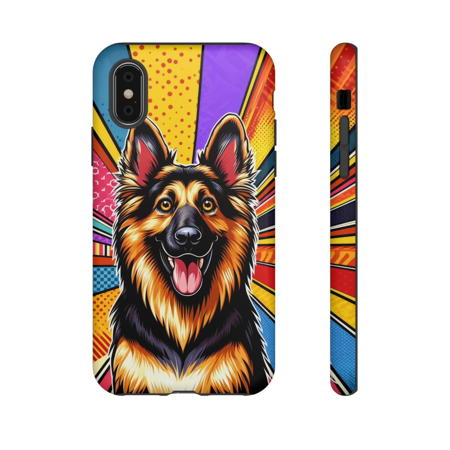 Anime style German Shepherd Phone Case