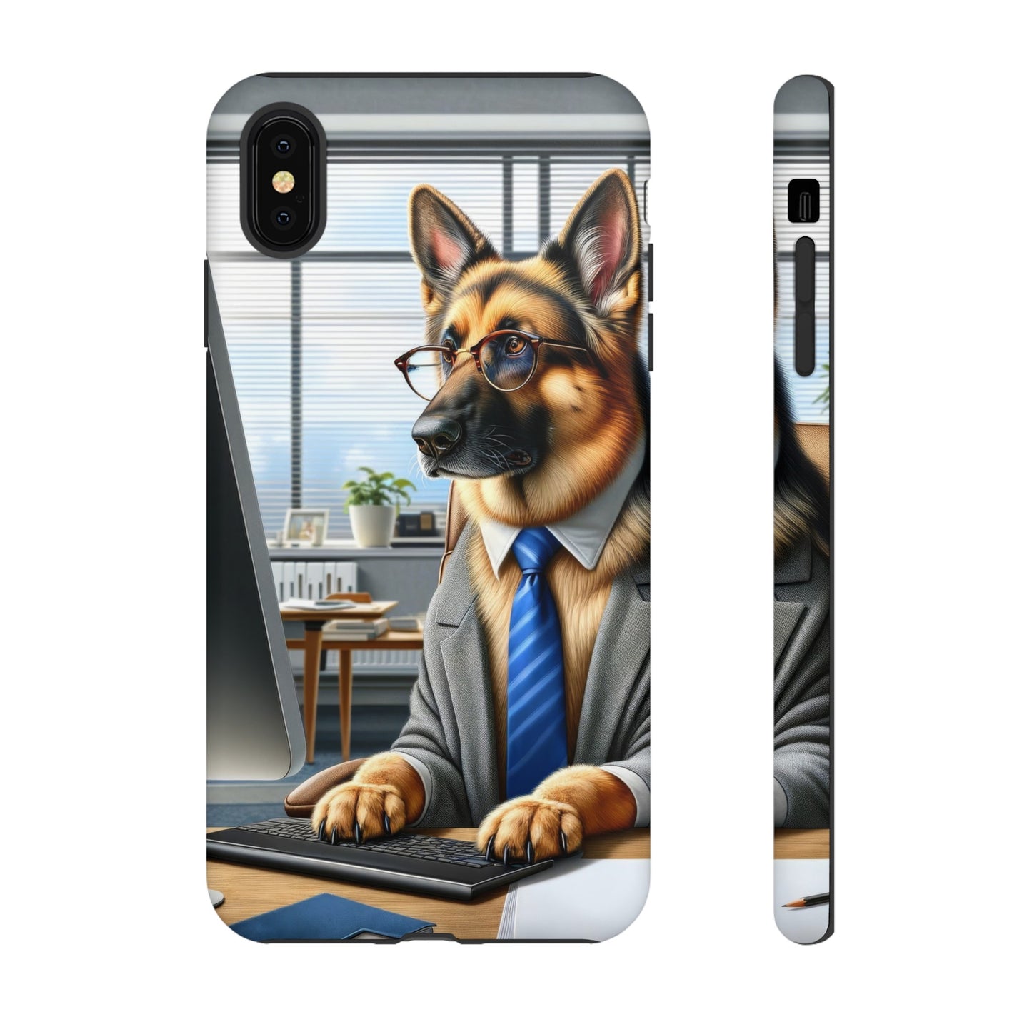 German Shepherd Working Tough Phone Case