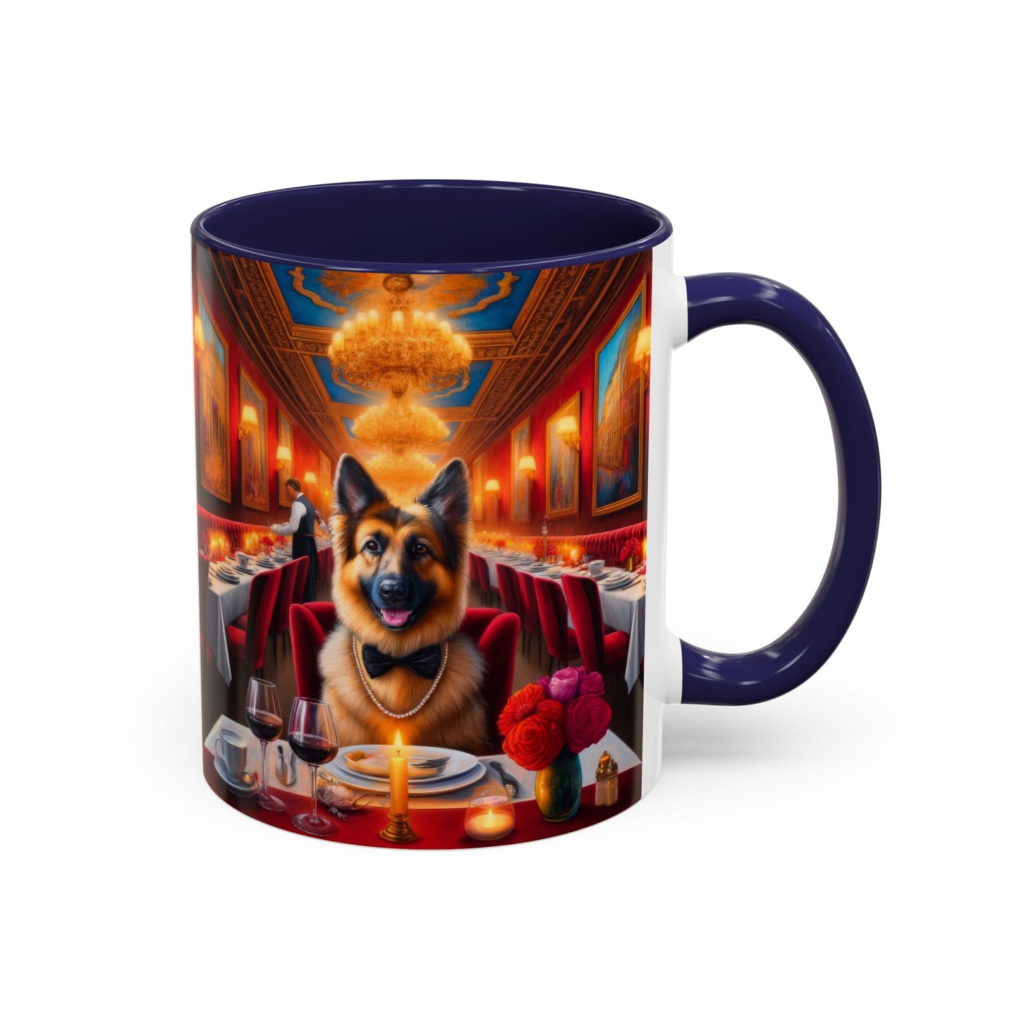 German Shepherd Date Night Coffee Mug