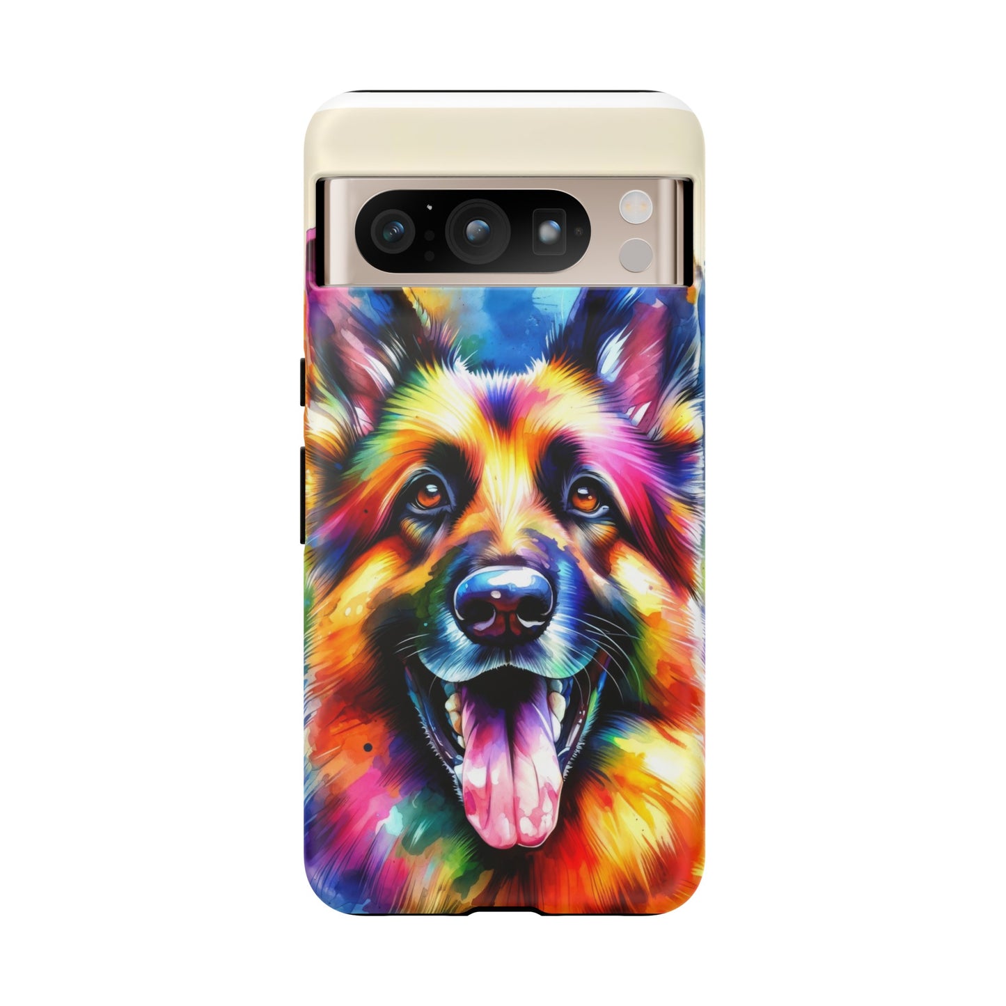 German Shepherd in Watercolor Tough Phone Case