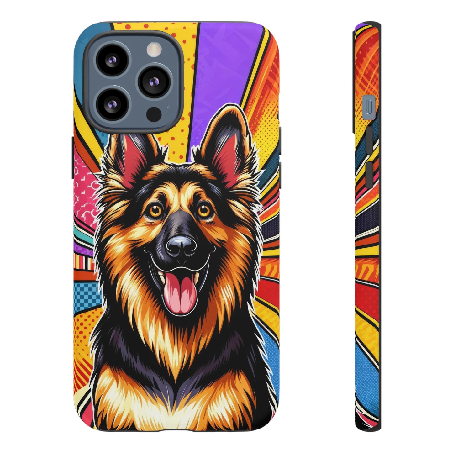 Anime style German Shepherd Phone Case