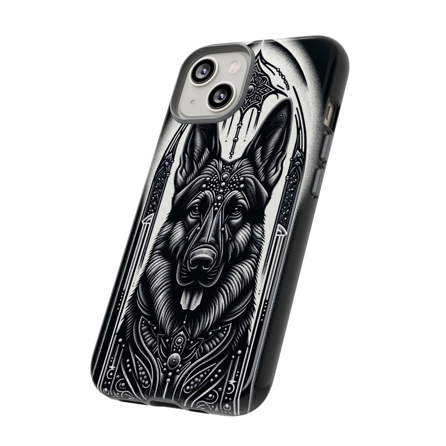 Futuristic German Shepherd Phone Case