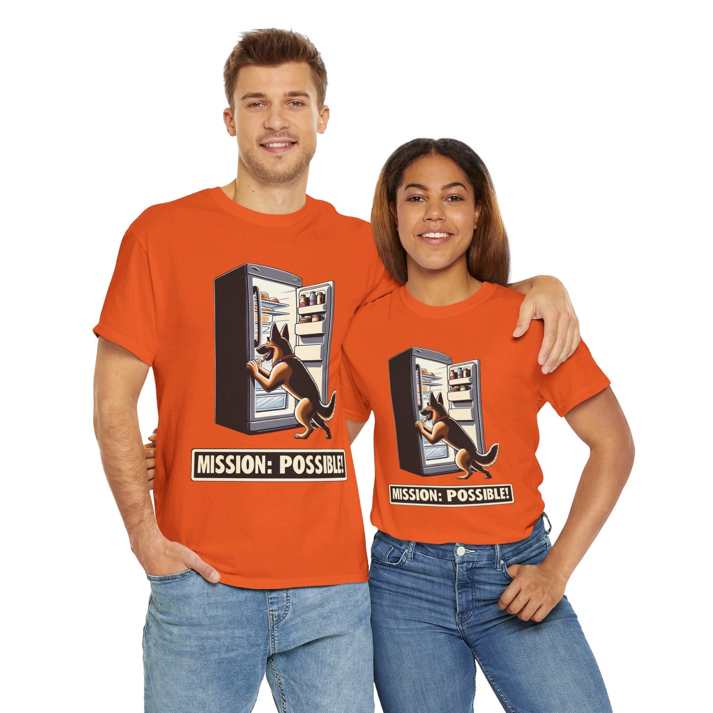 Mission Possible T-Shirt (13 colors) (German Shepherd)