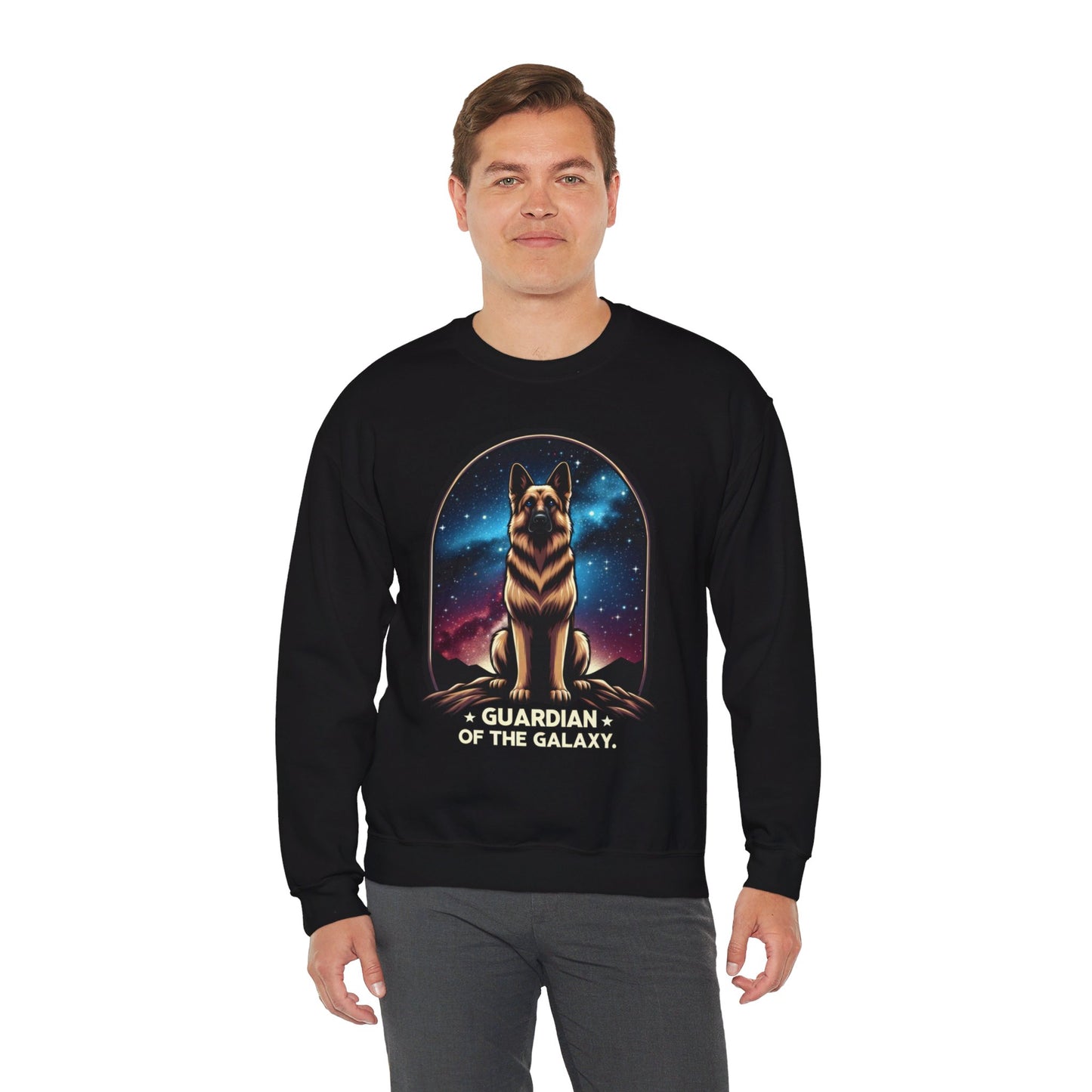 Guardian of the Galaxy Sweatshirt (Black) (German Shepherd)