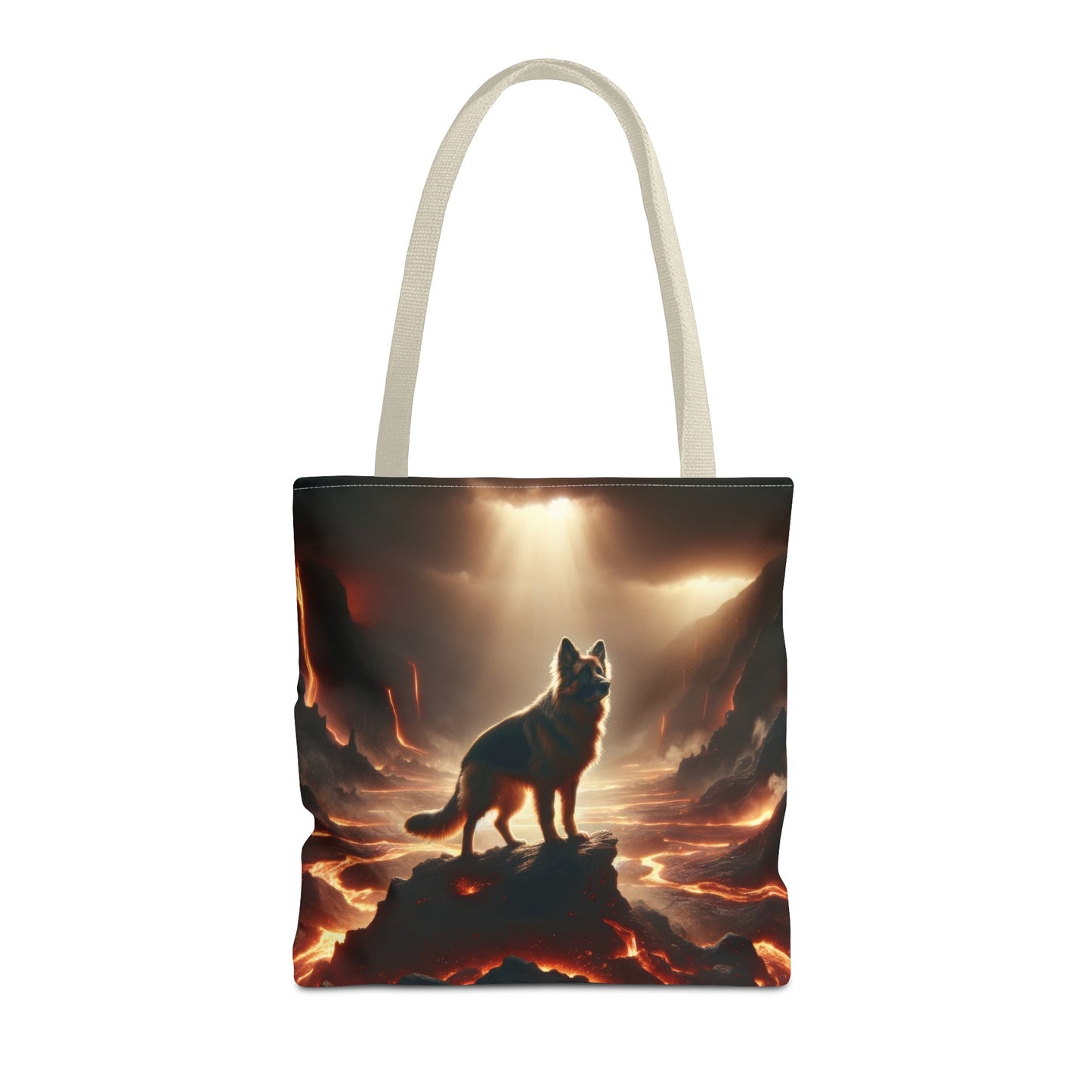 Concept art German Shepherd Tote Bag