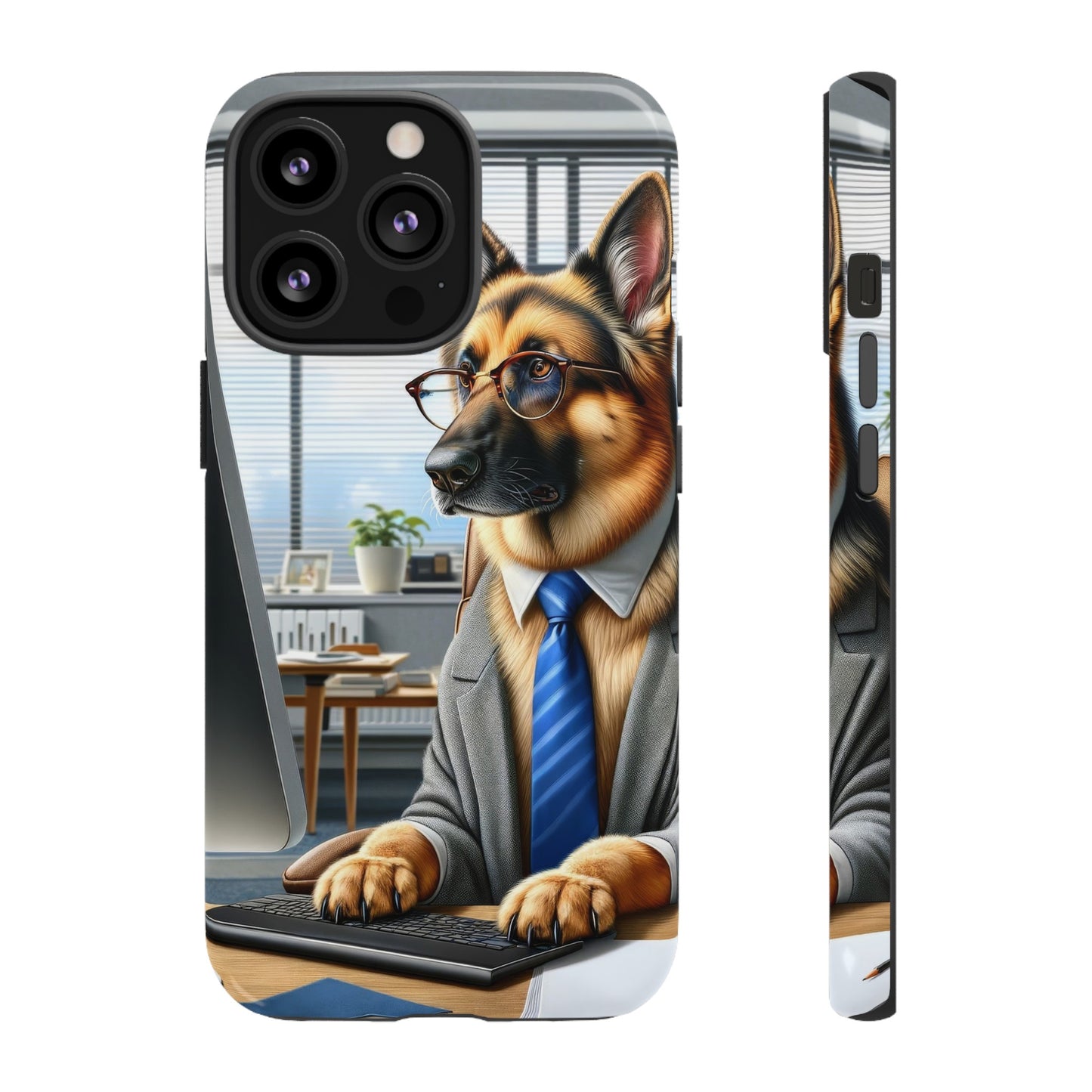 German Shepherd Working Tough Phone Case