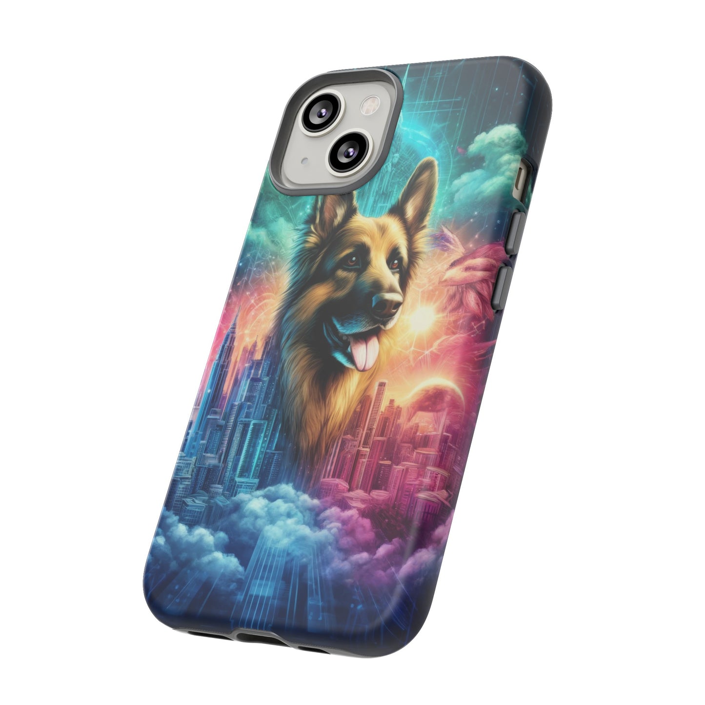 Dreamy fantasy German Shepherd Phone Case