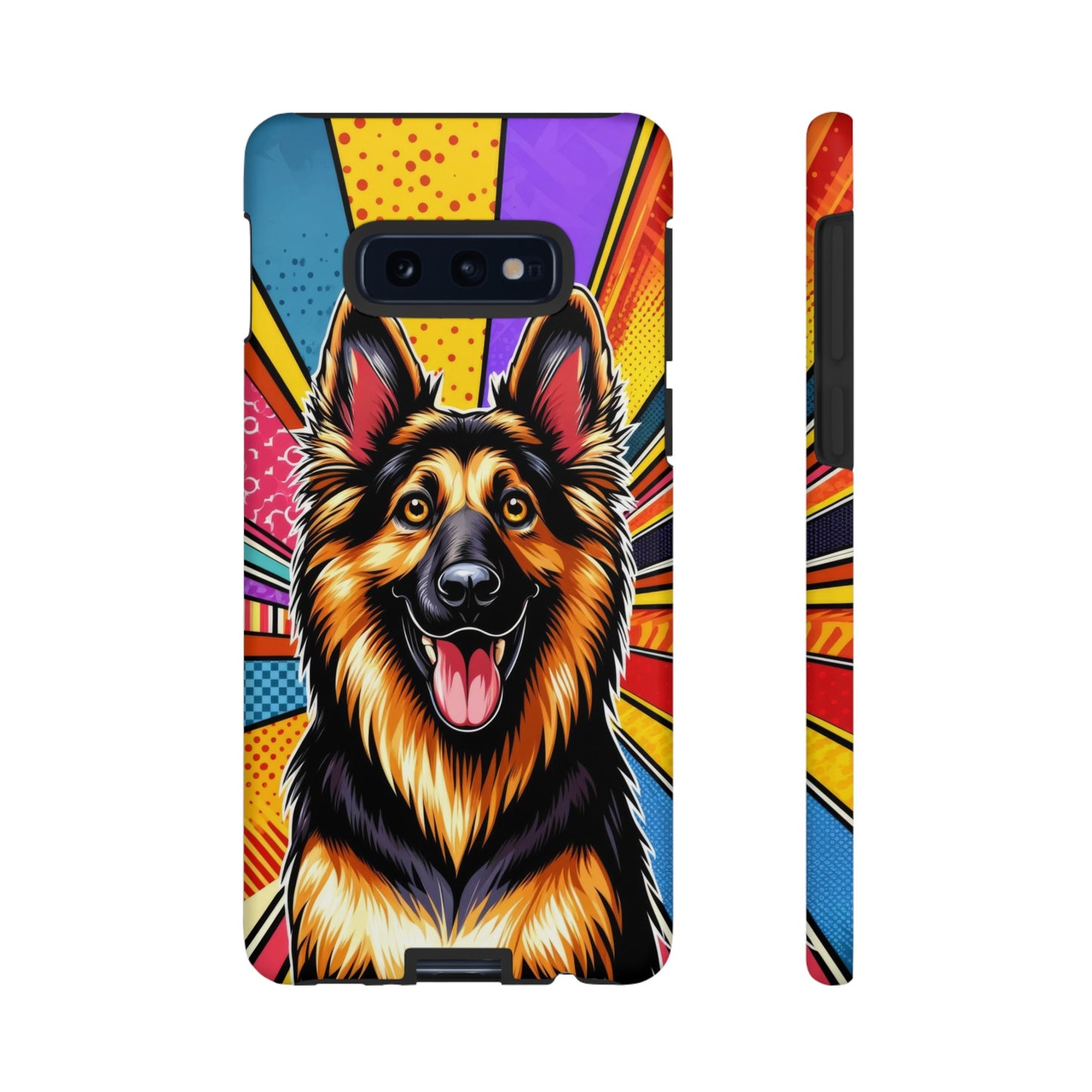 Anime style German Shepherd Phone Case