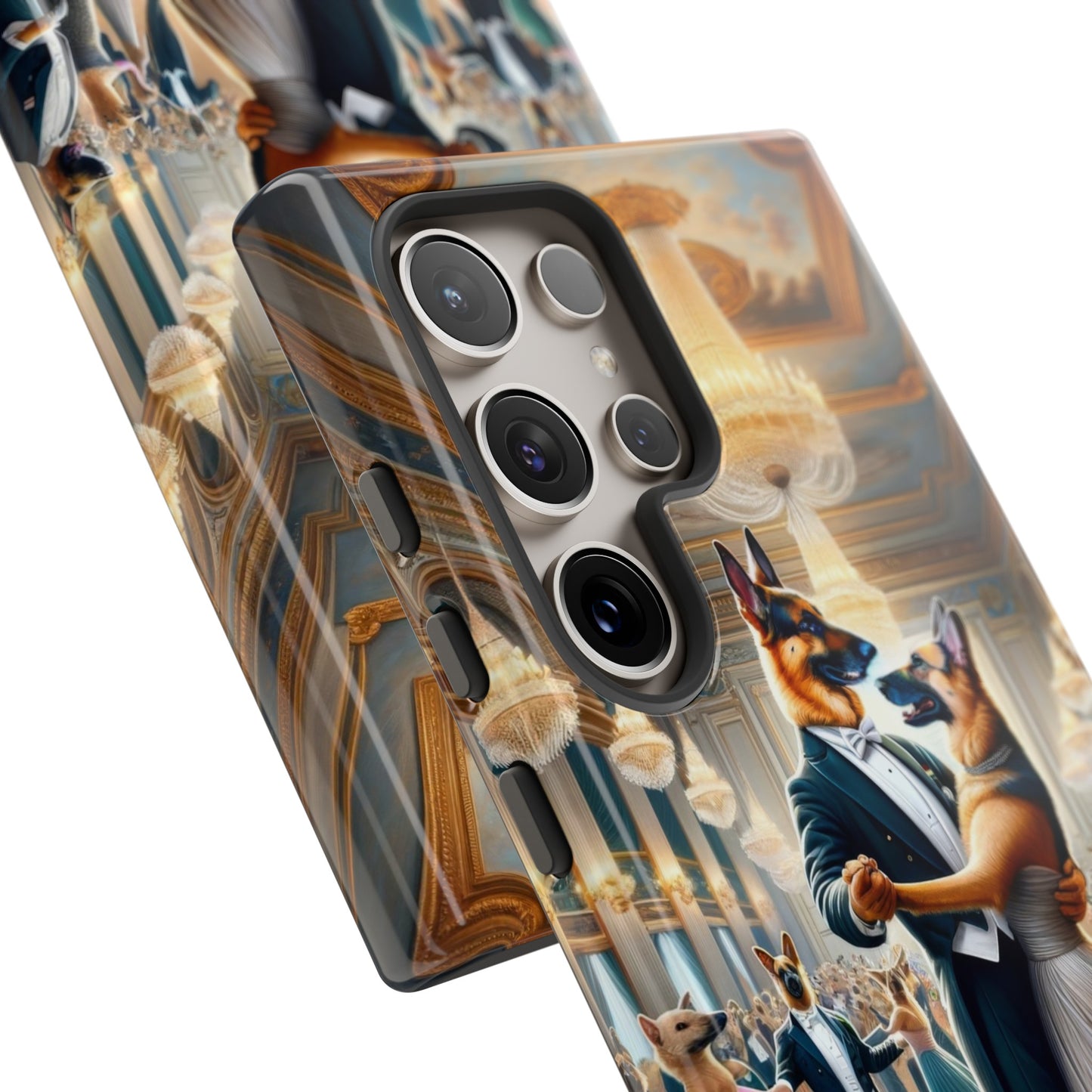 Dancing German Shepherds Tough Phone Case