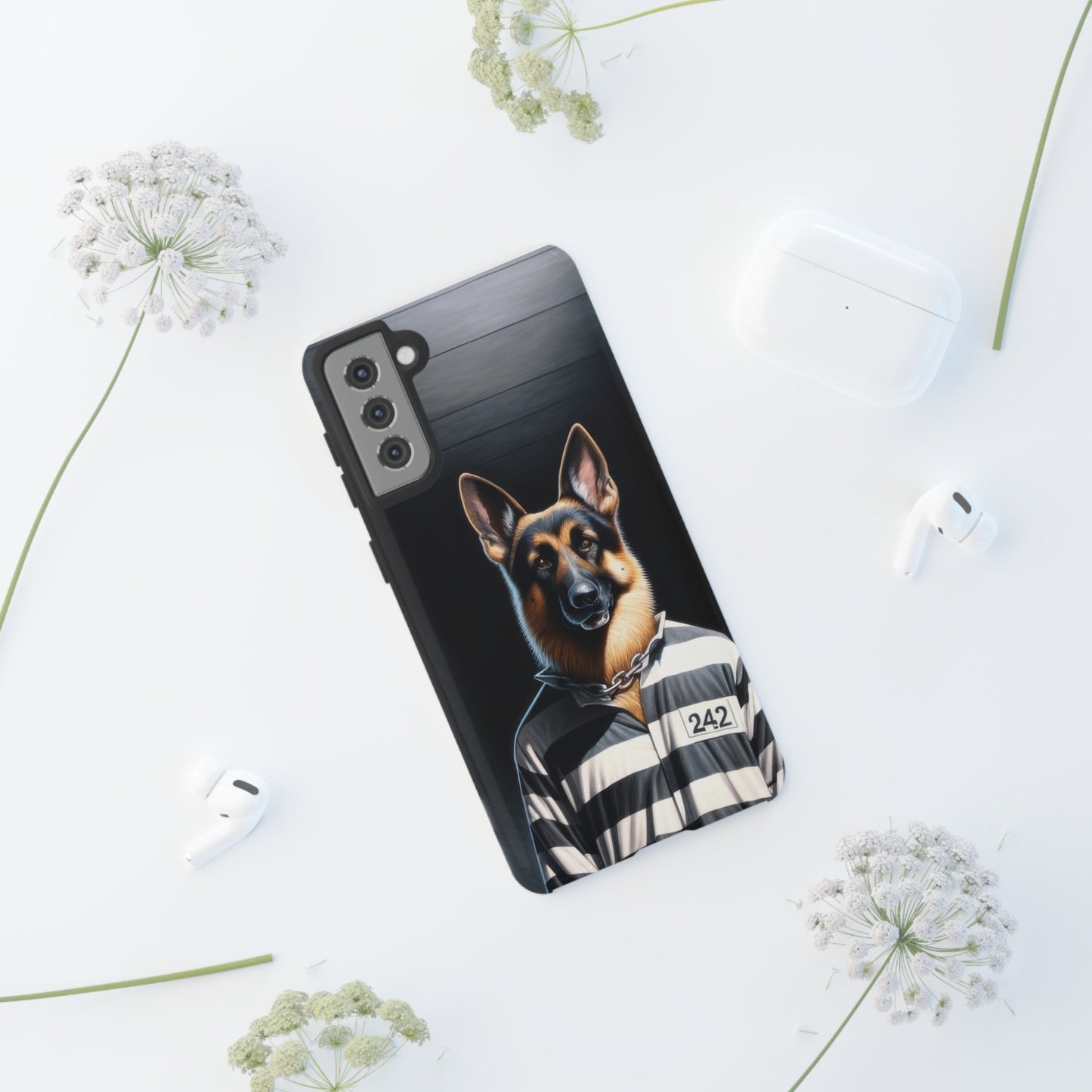 German Shepherd as a Prisoner Phone Case