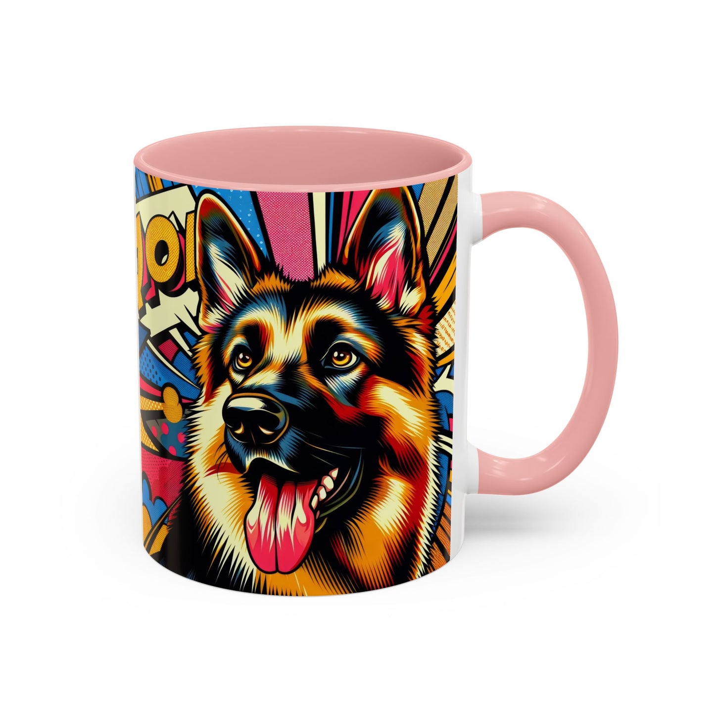 Anime style German Shepherd Coffee Mug