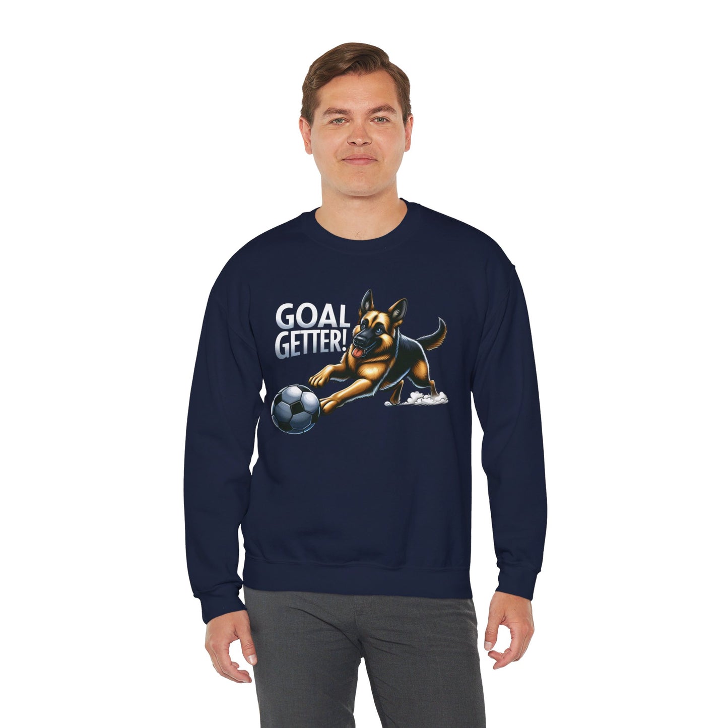 Goal Getter Sweatshirt (10 colors) (German Shepherd)