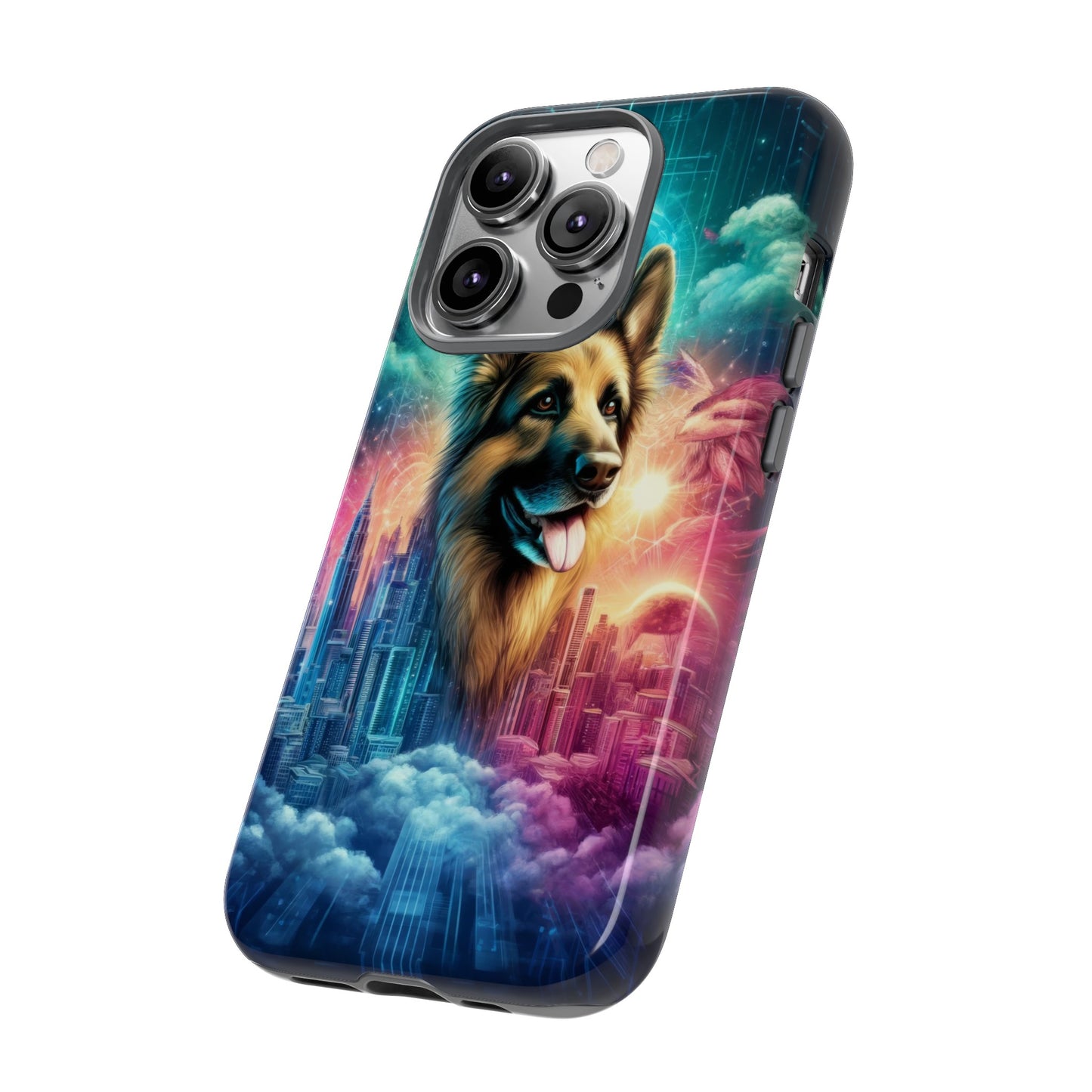 Dreamy fantasy German Shepherd Phone Case